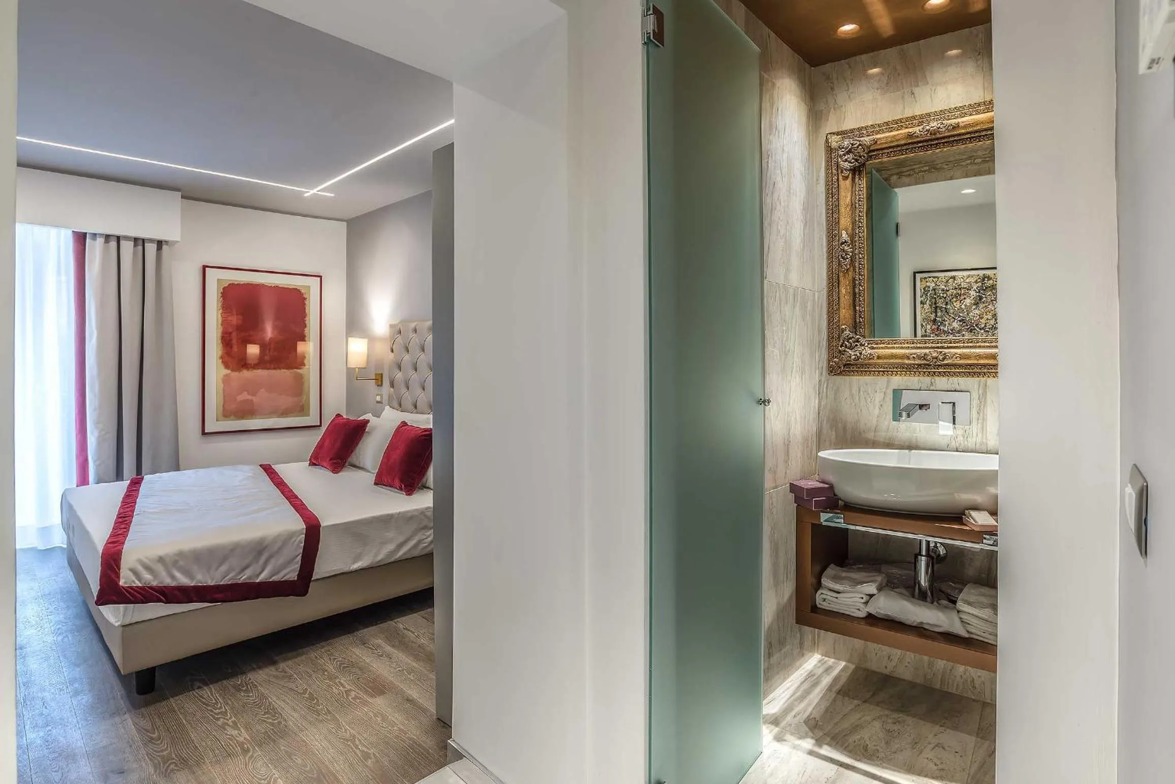 Day, Bed in Colonna Suite Del Corso