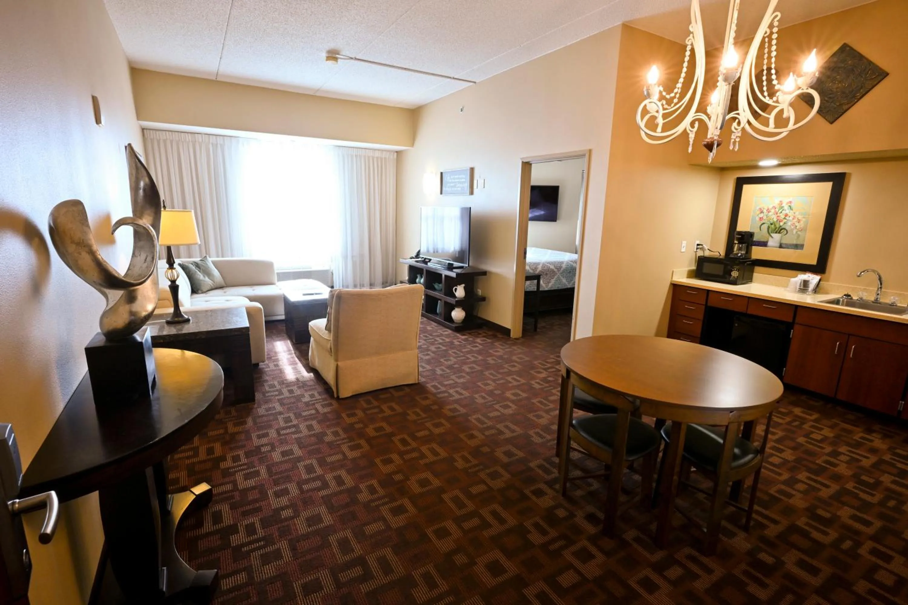 Living room in Wild Rose Casino & Hotel Emmetsburg