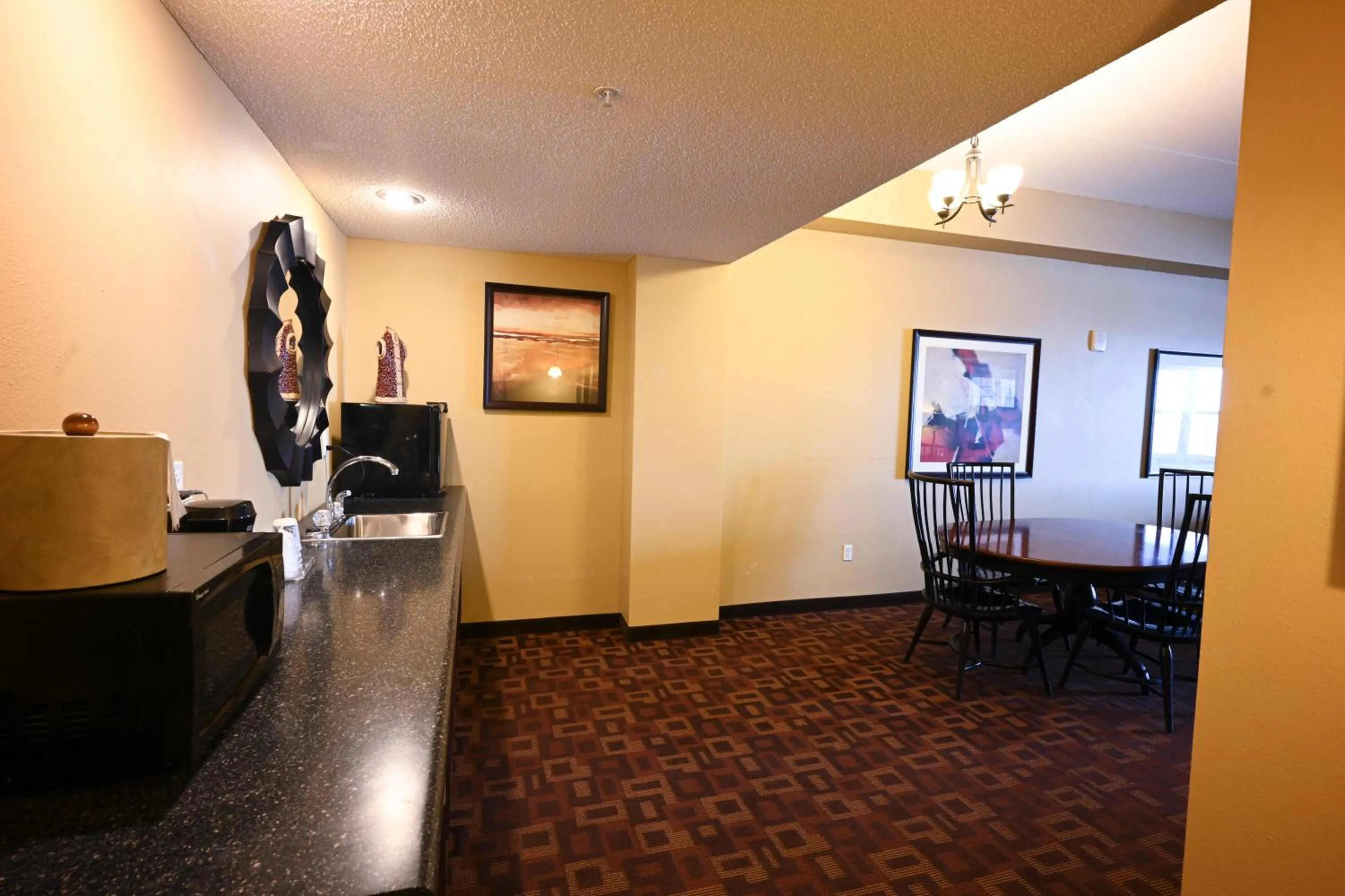 Seating area in Wild Rose Casino & Hotel Emmetsburg