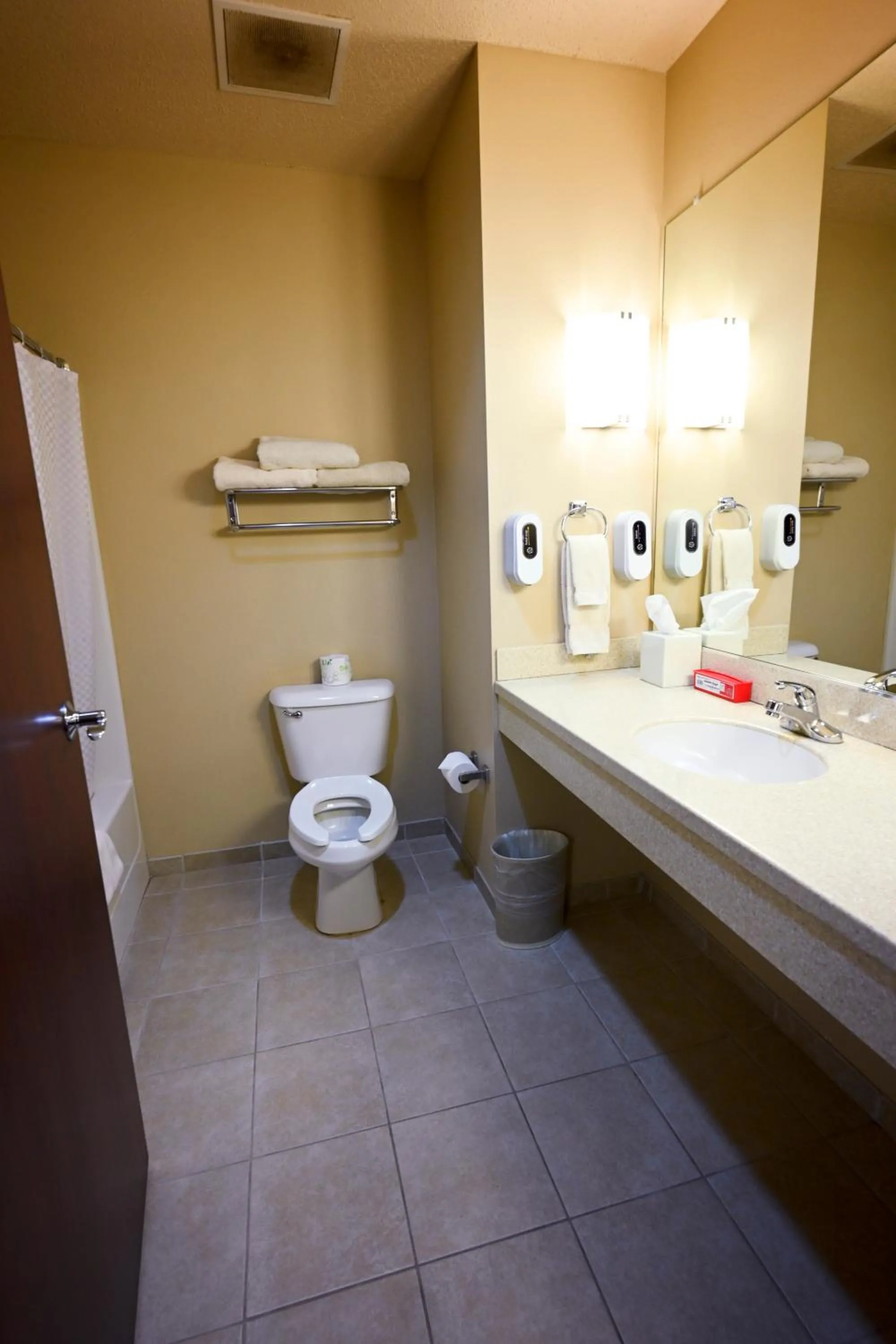 Toilet in Wild Rose Casino & Hotel Emmetsburg