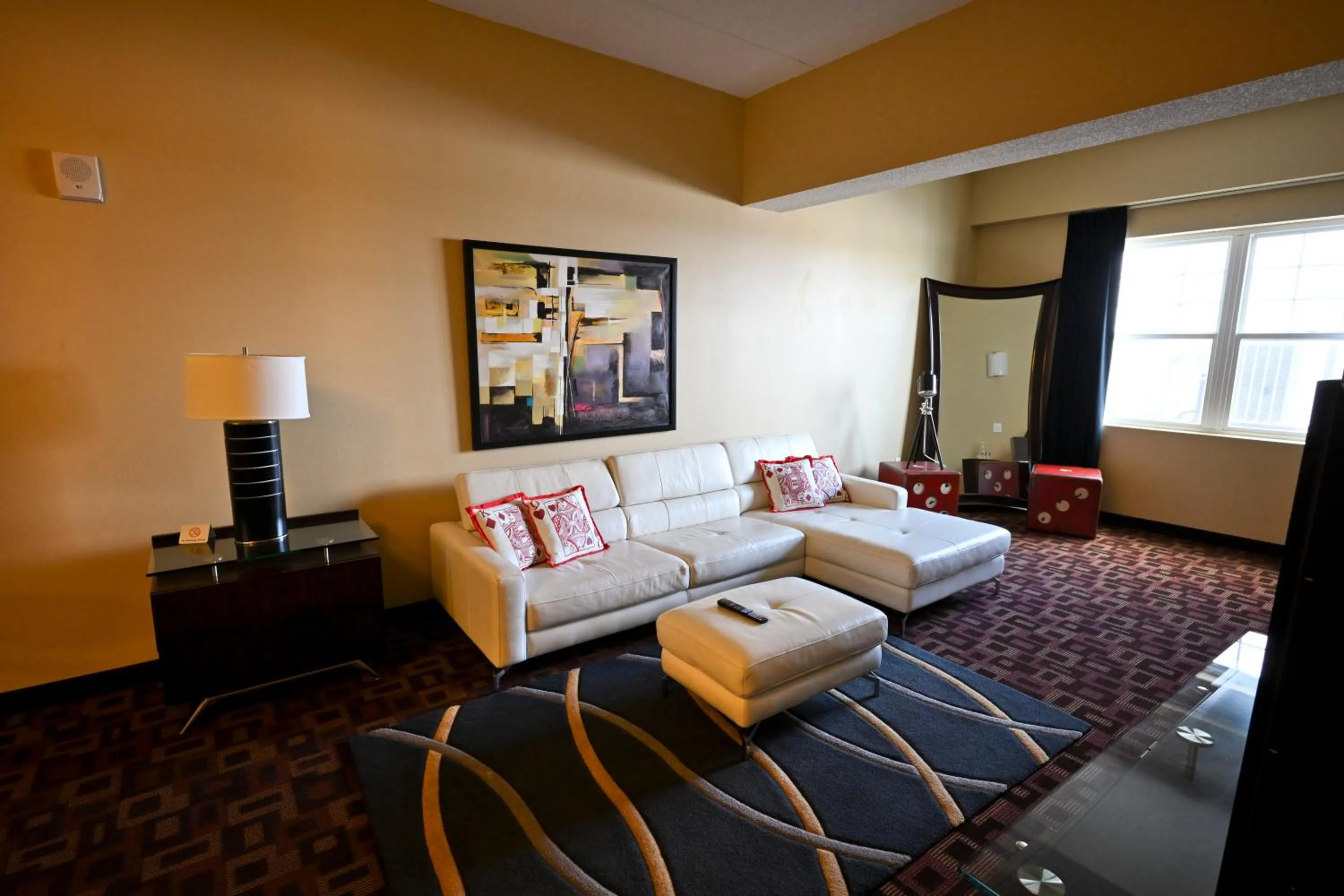 Seating area in Wild Rose Casino & Hotel Emmetsburg