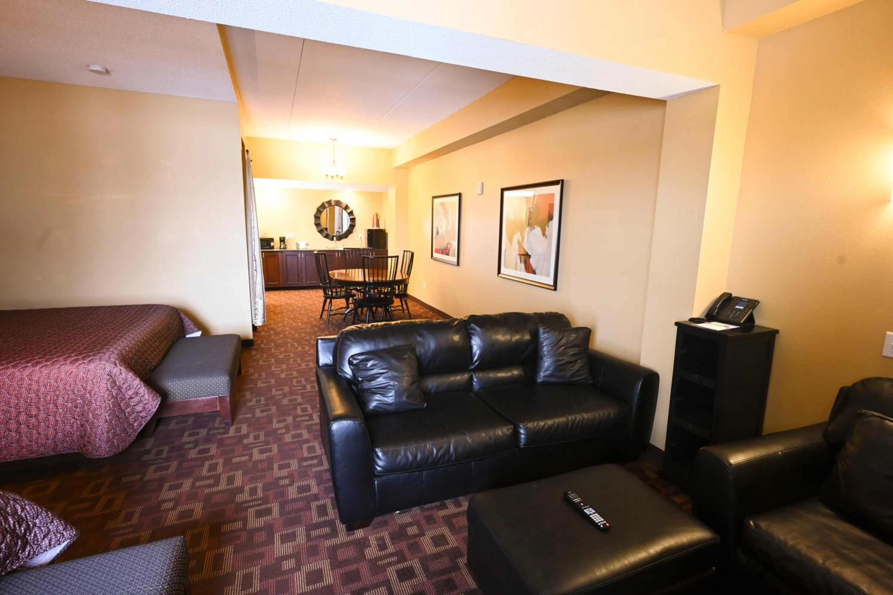 Seating area in Wild Rose Casino & Hotel Emmetsburg