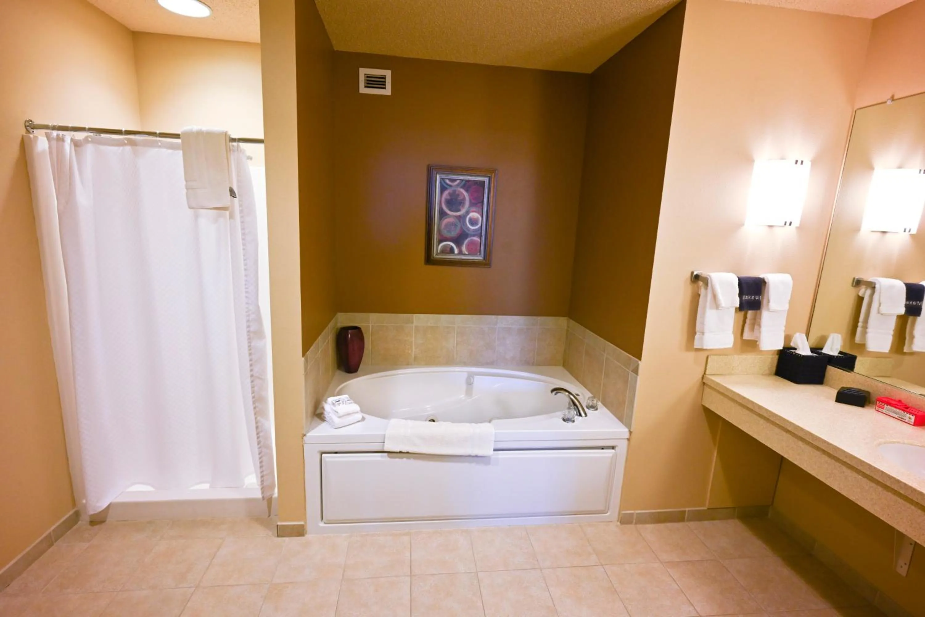 Bathroom in Wild Rose Casino & Hotel Emmetsburg
