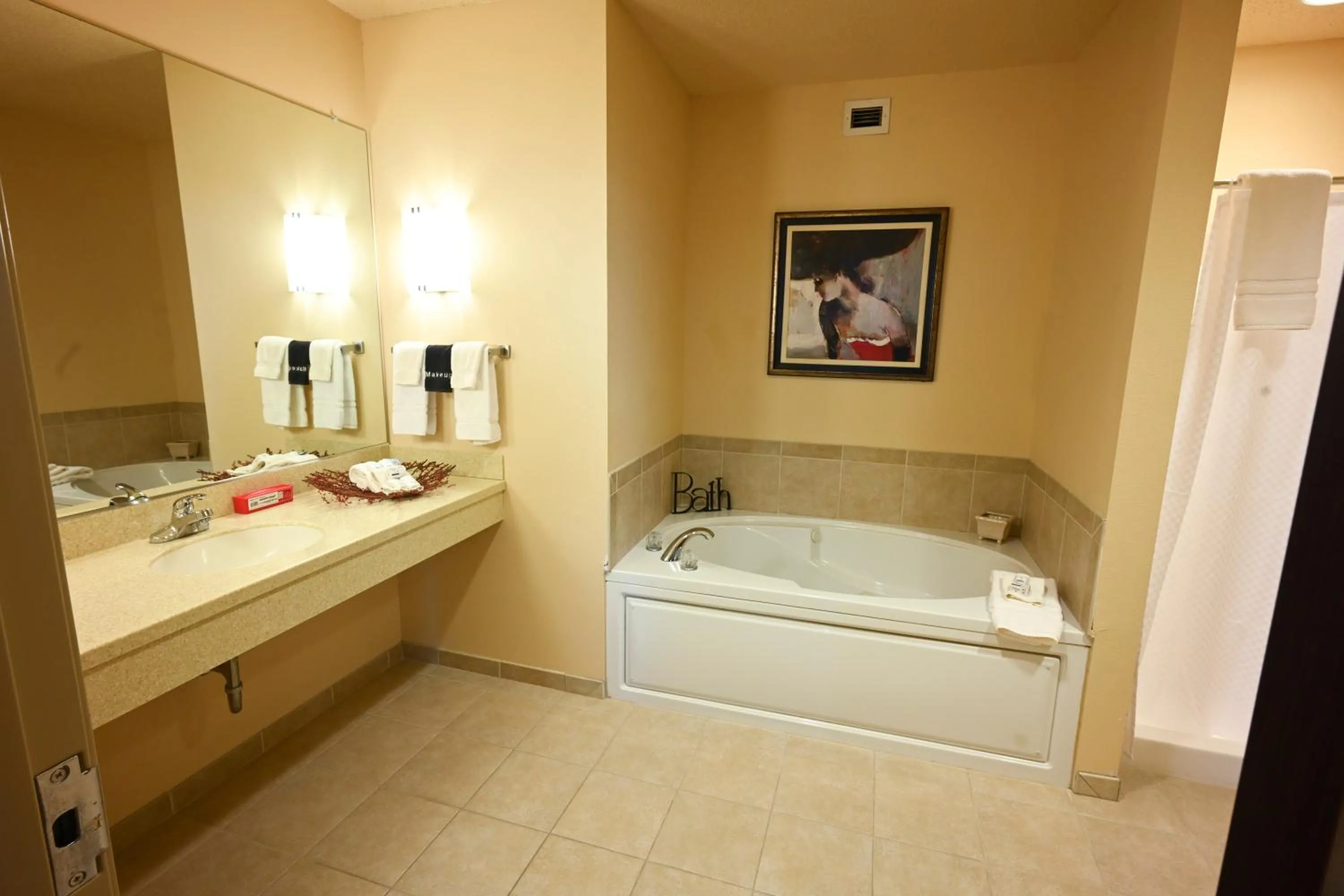 Bathroom in Wild Rose Casino & Hotel Emmetsburg