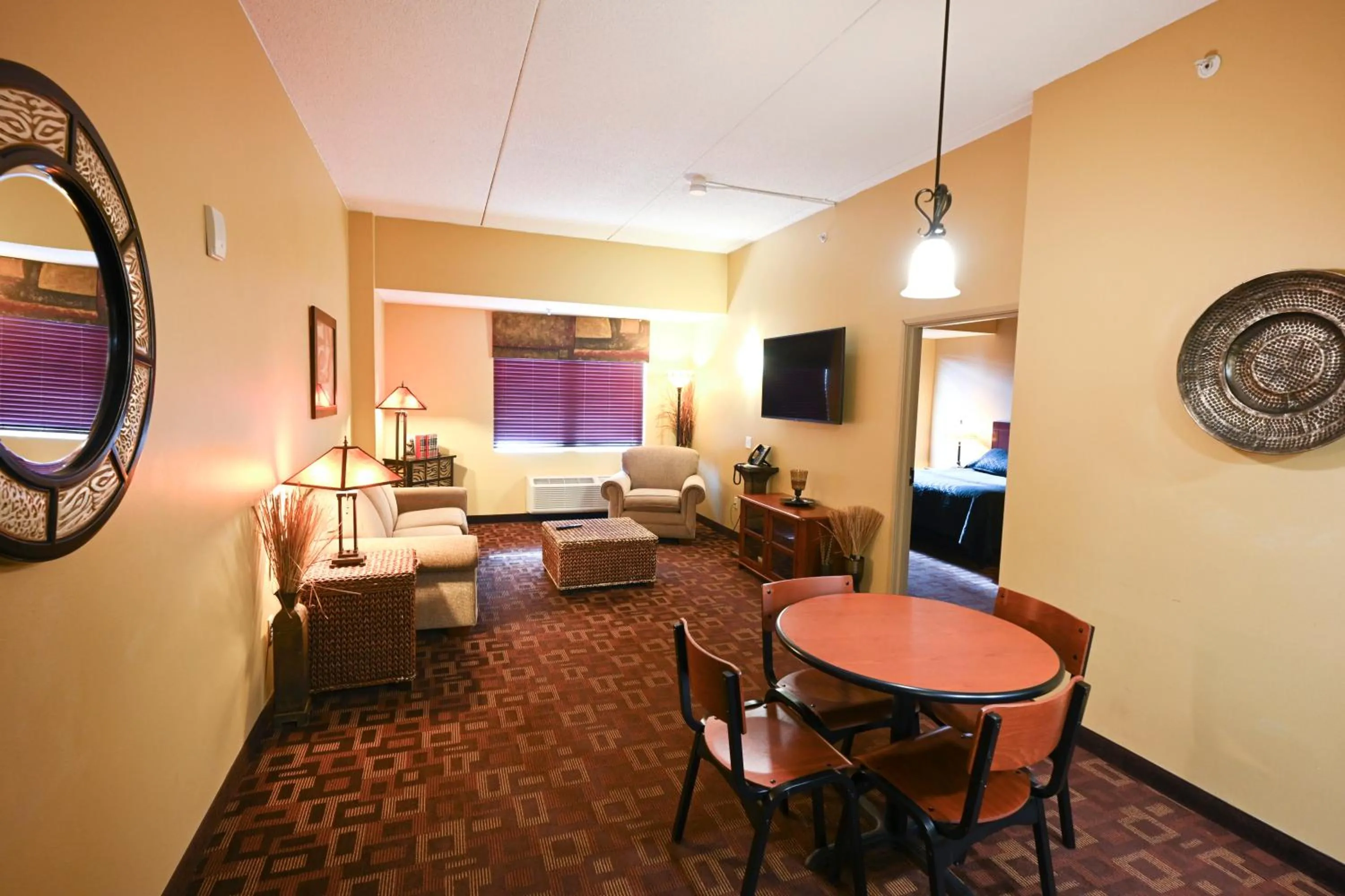 Living room in Wild Rose Casino & Hotel Emmetsburg