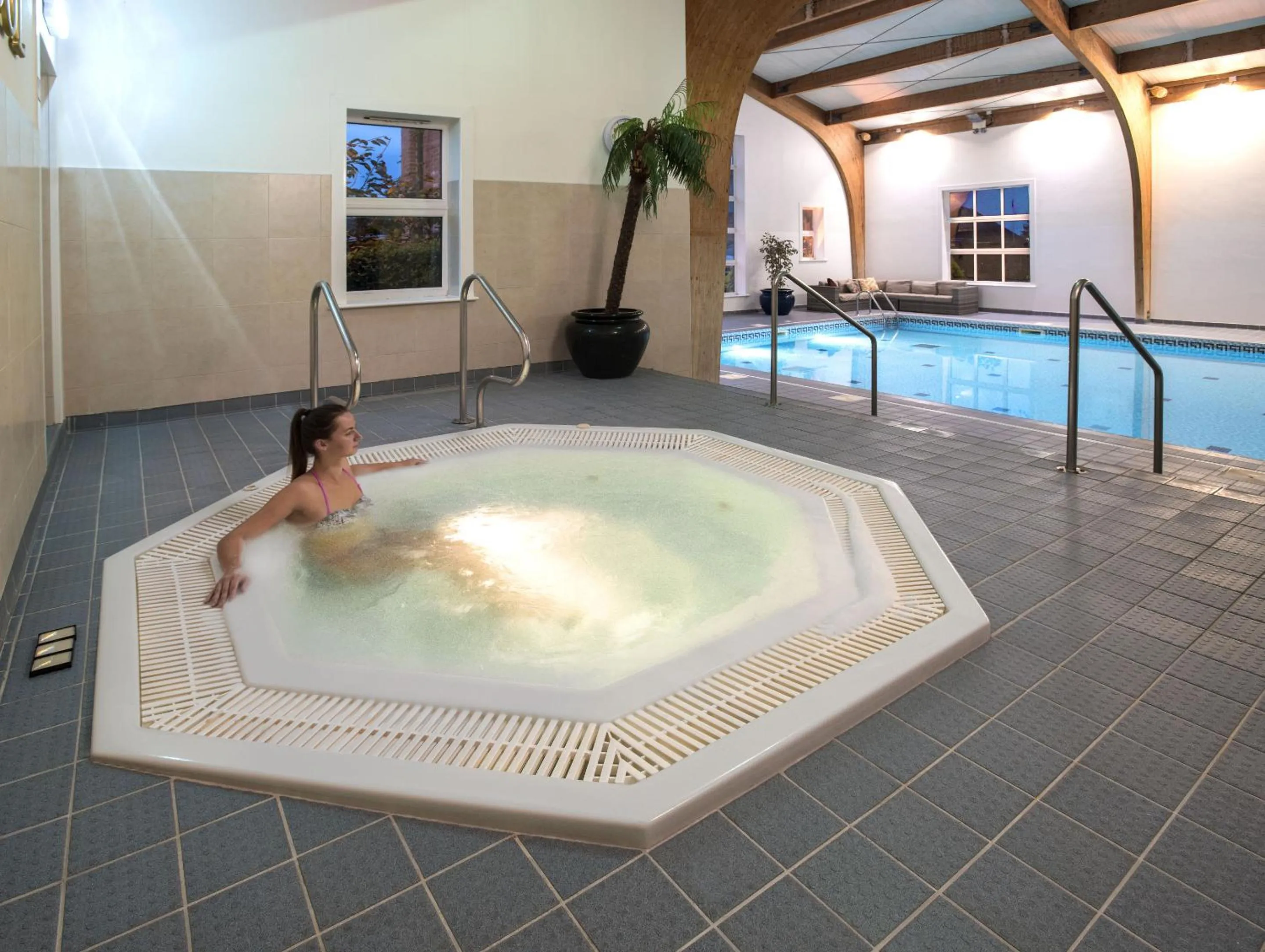 Hot Tub in The Old Hall Hotel