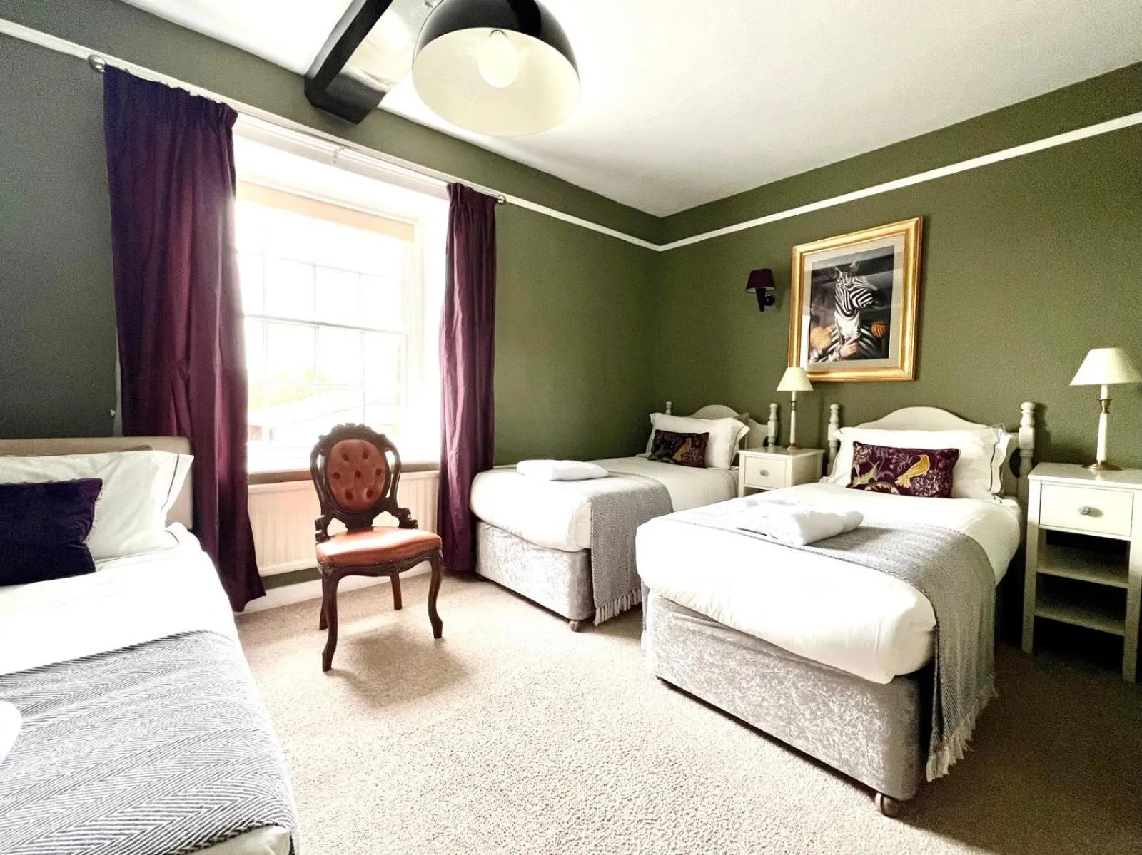 Bedroom in Colthrop Manor B&B