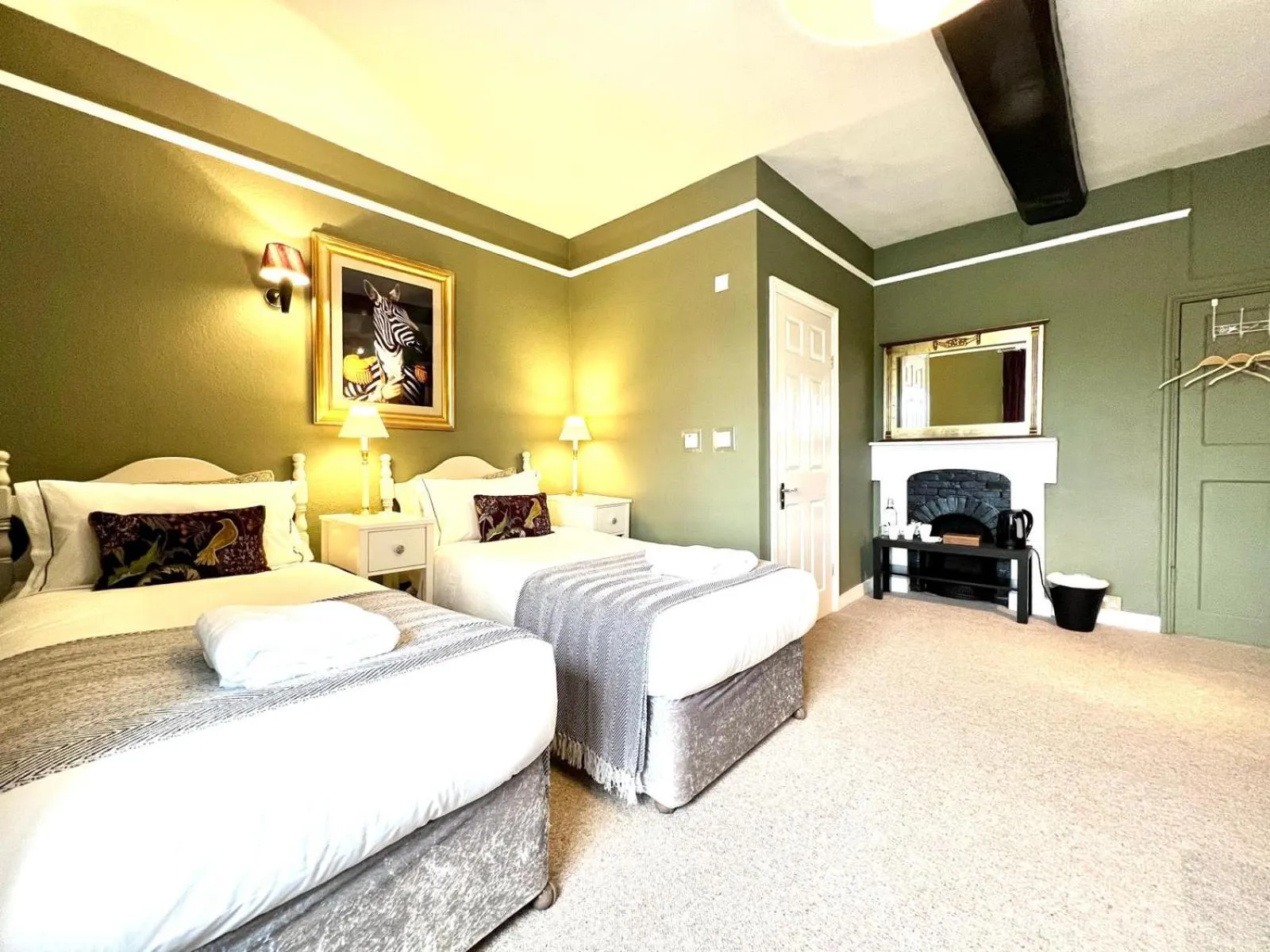 Bedroom in Colthrop Manor B&B