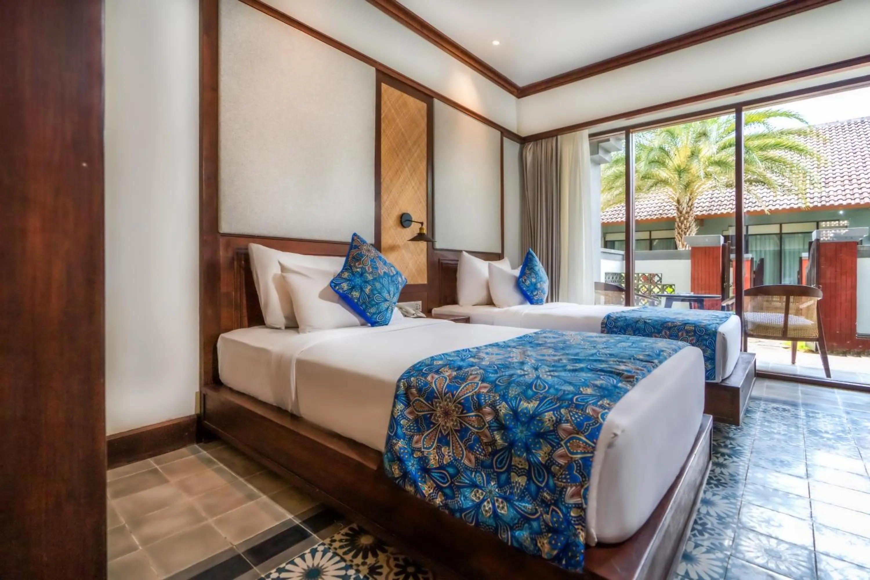 Premier Twin Room with Shuttle in Lovina Beach Club & Resort