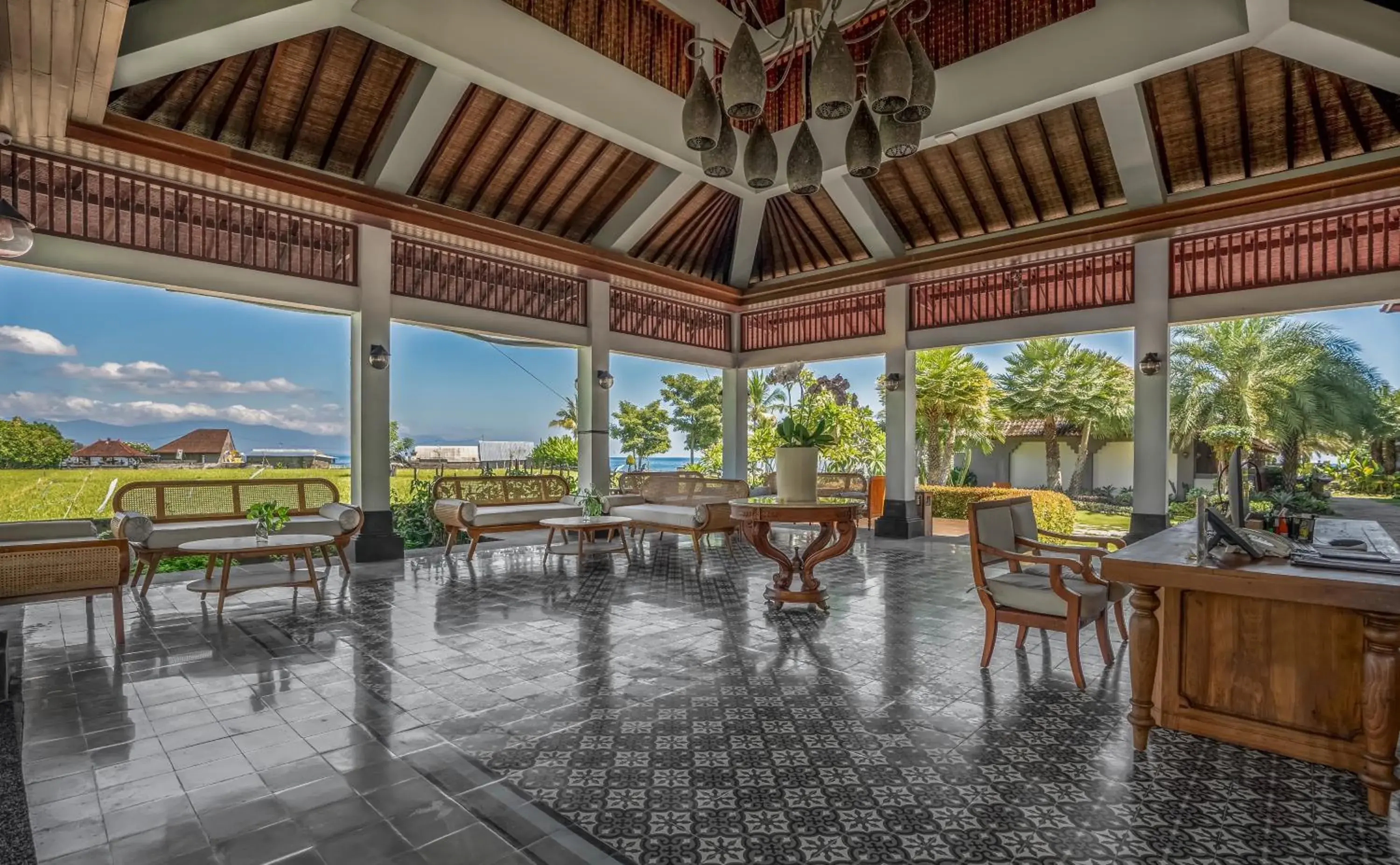 Lobby or reception in Lovina Beach Club & Resort Lobby or reception in Lovina Beach Club & Resort