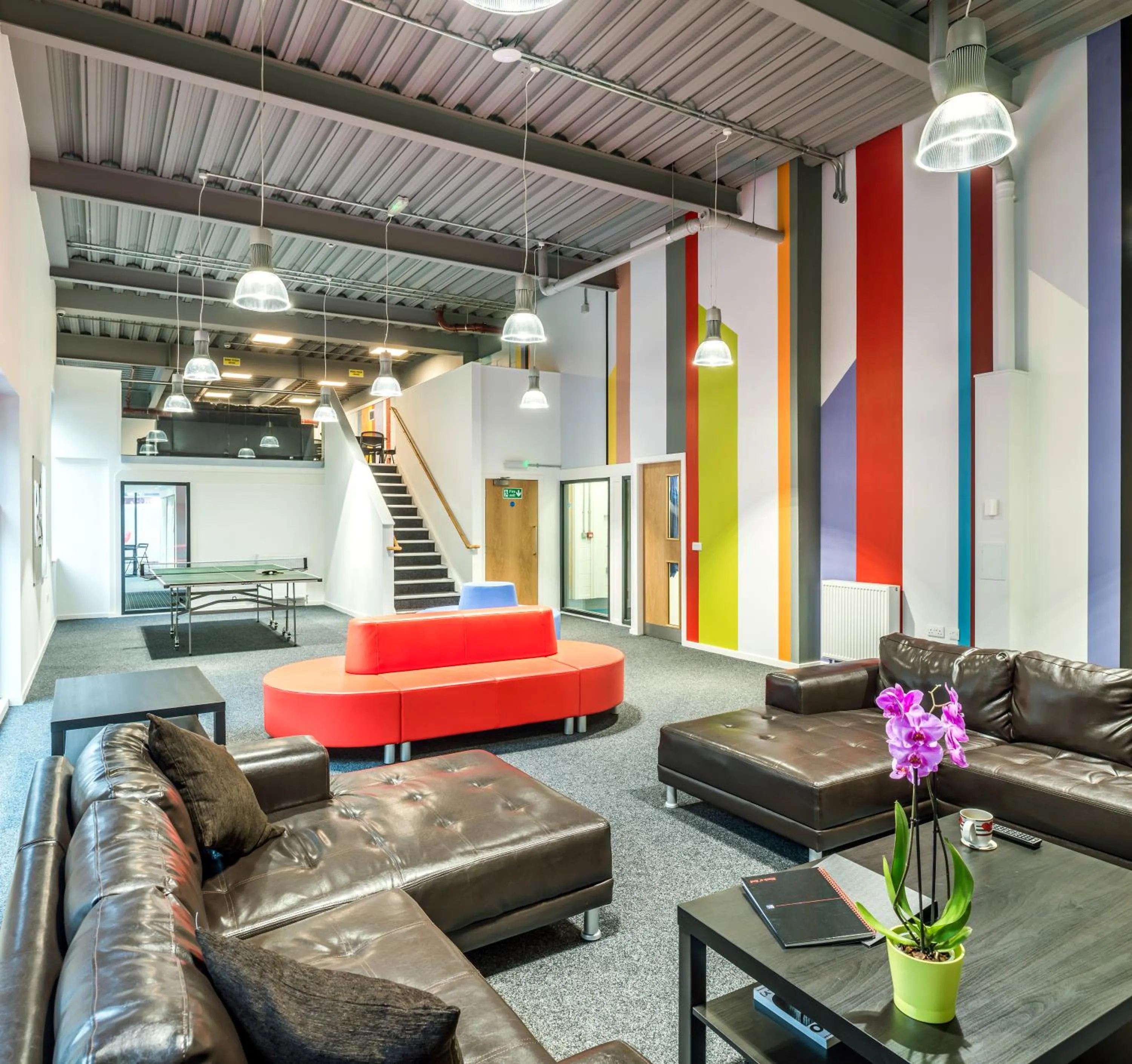 Communal lounge/ TV room in Destiny Student – Shrubhill (Campus Accommodation)