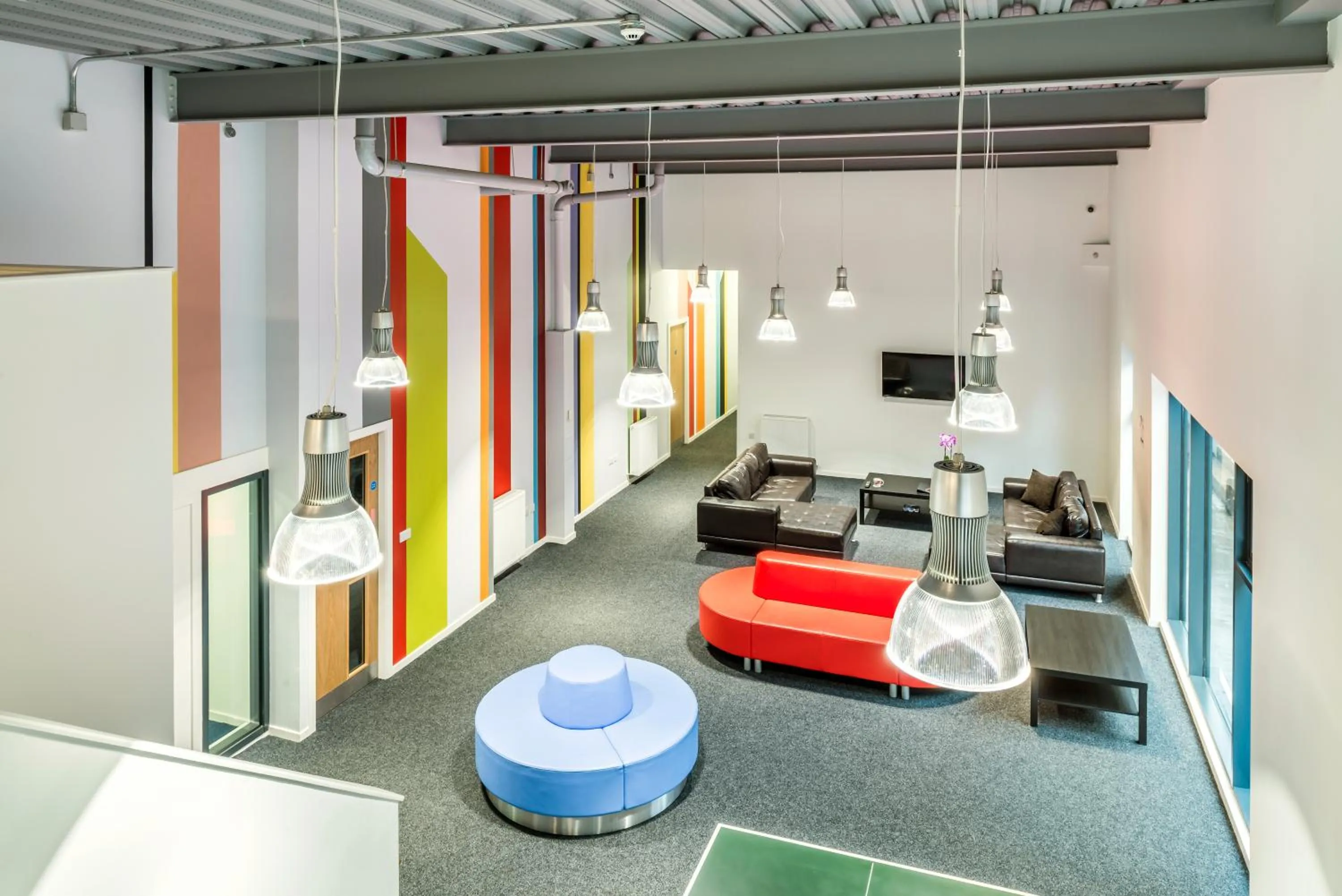 Communal lounge/ TV room in Destiny Student – Shrubhill (Campus Accommodation)