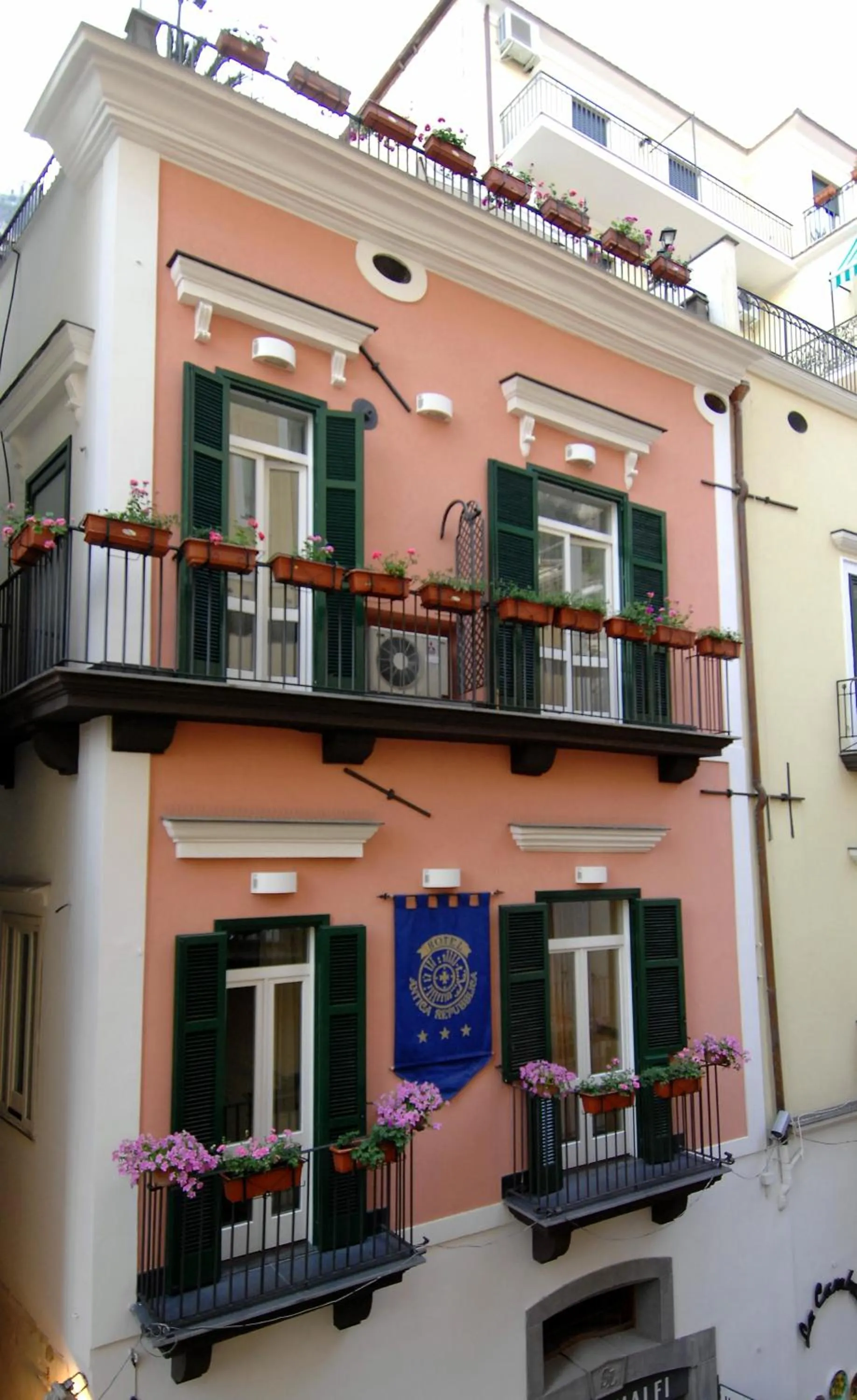 Property building in Hotel Antica Repubblica in Amalfi center at 100mt from the sea