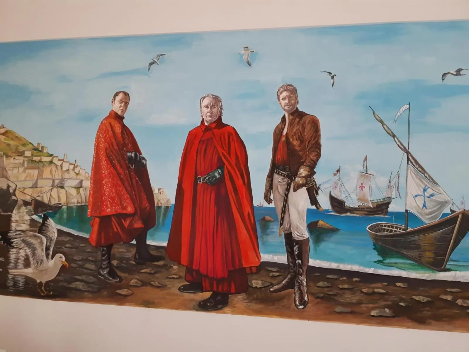 Decorative detail in Hotel Antica Repubblica in Amalfi center at 100mt from the sea