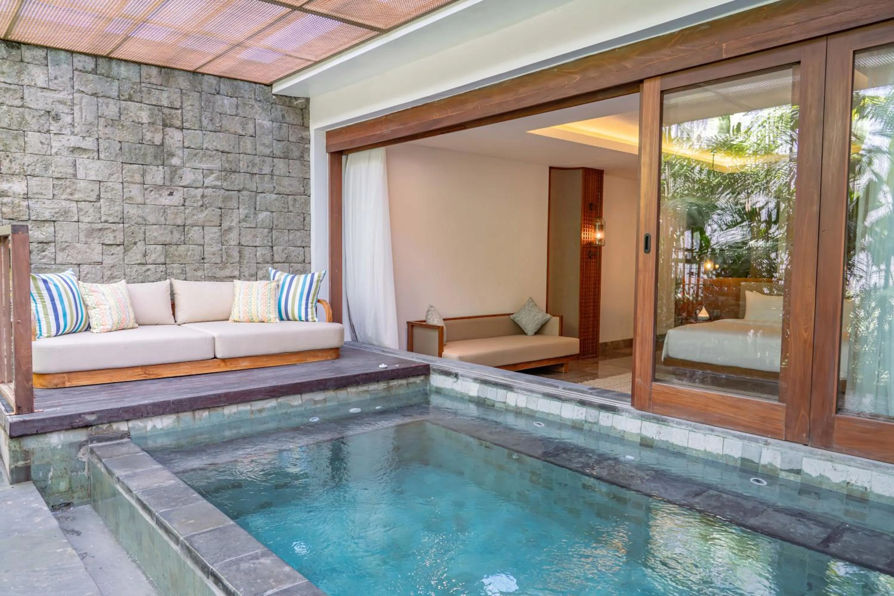 Patio in Goya Boutique Resort