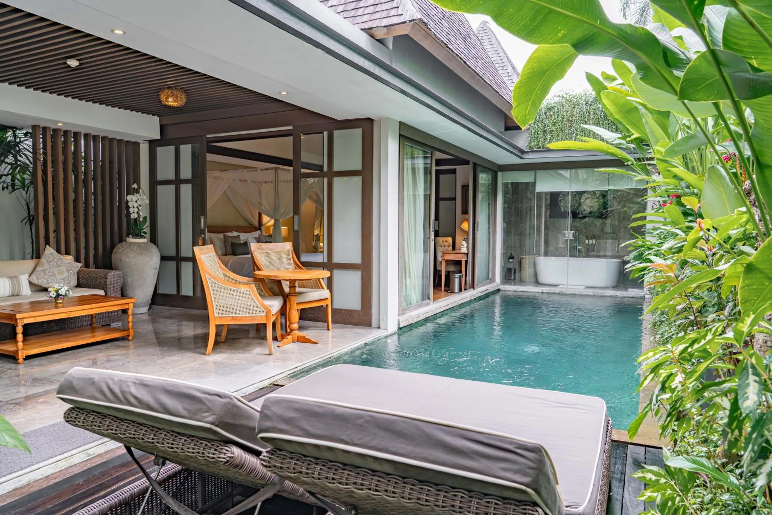 Seating area in Goya Boutique Resort