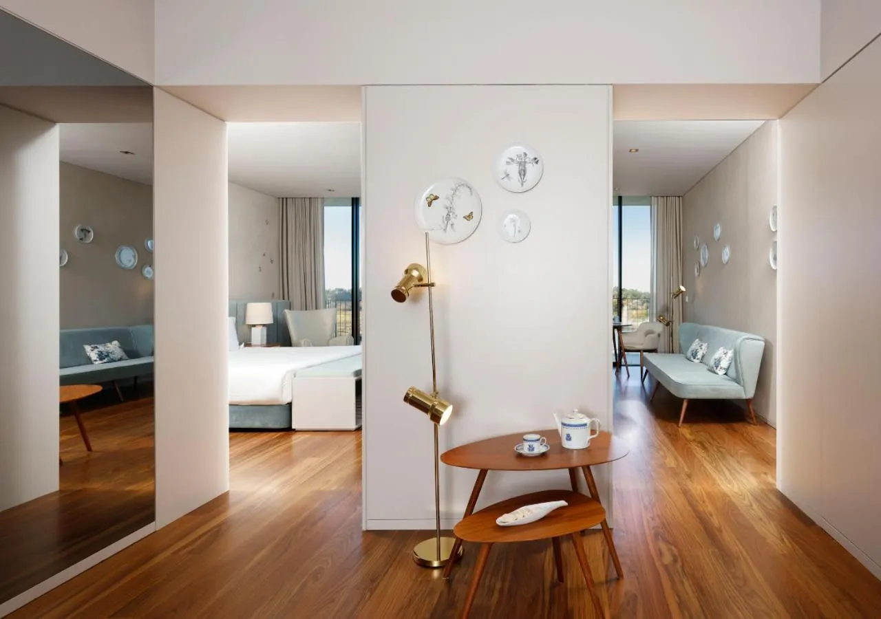 Bed in Montebelo Vista Alegre Ílhavo Hotel