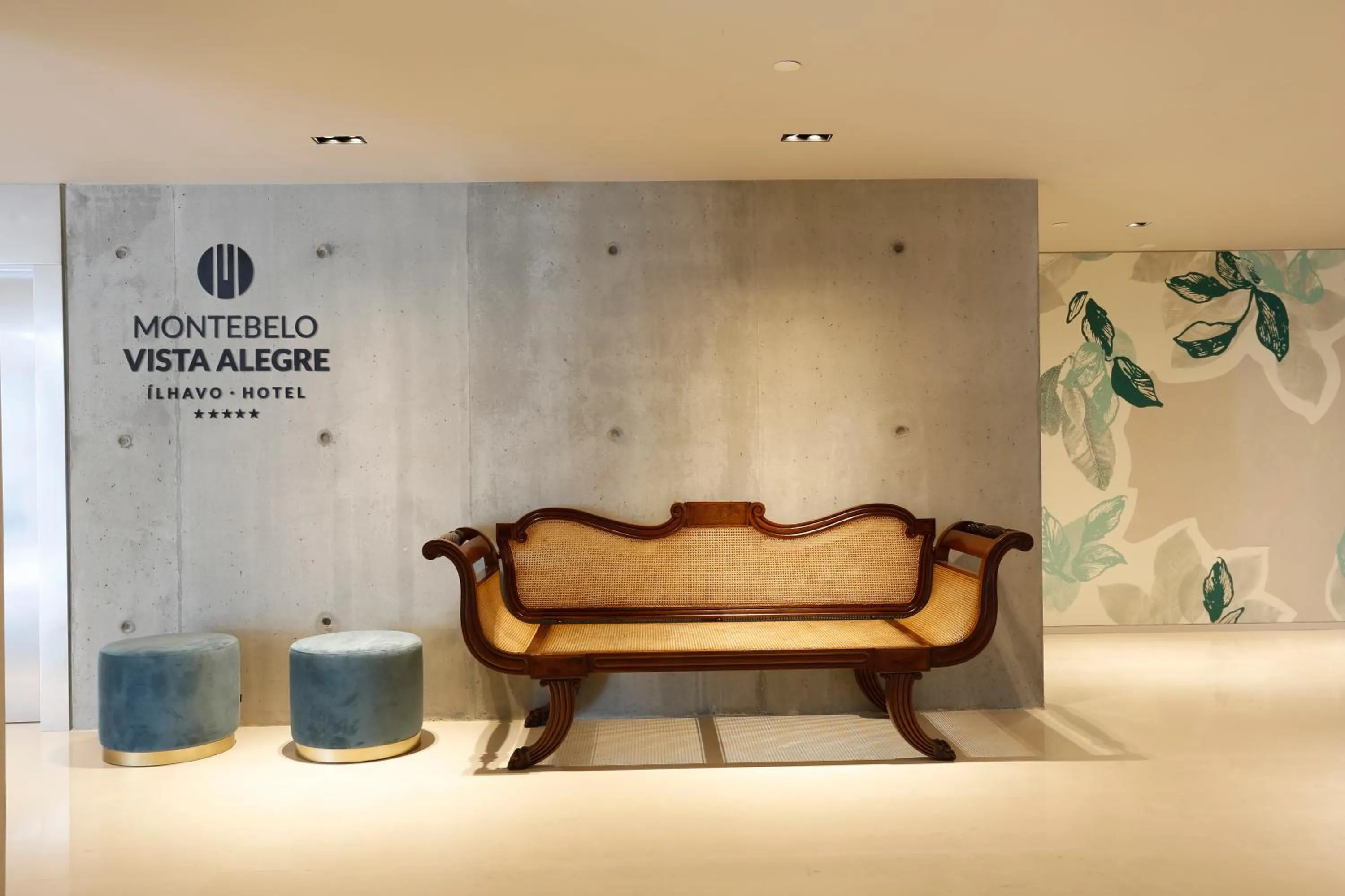 Decorative detail in Montebelo Vista Alegre Ílhavo Hotel