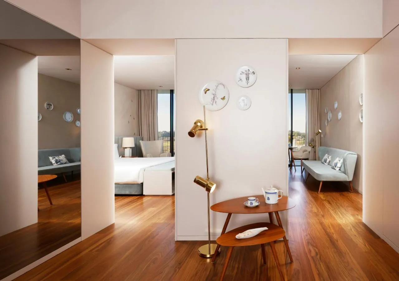 Bed in Montebelo Vista Alegre Ílhavo Hotel