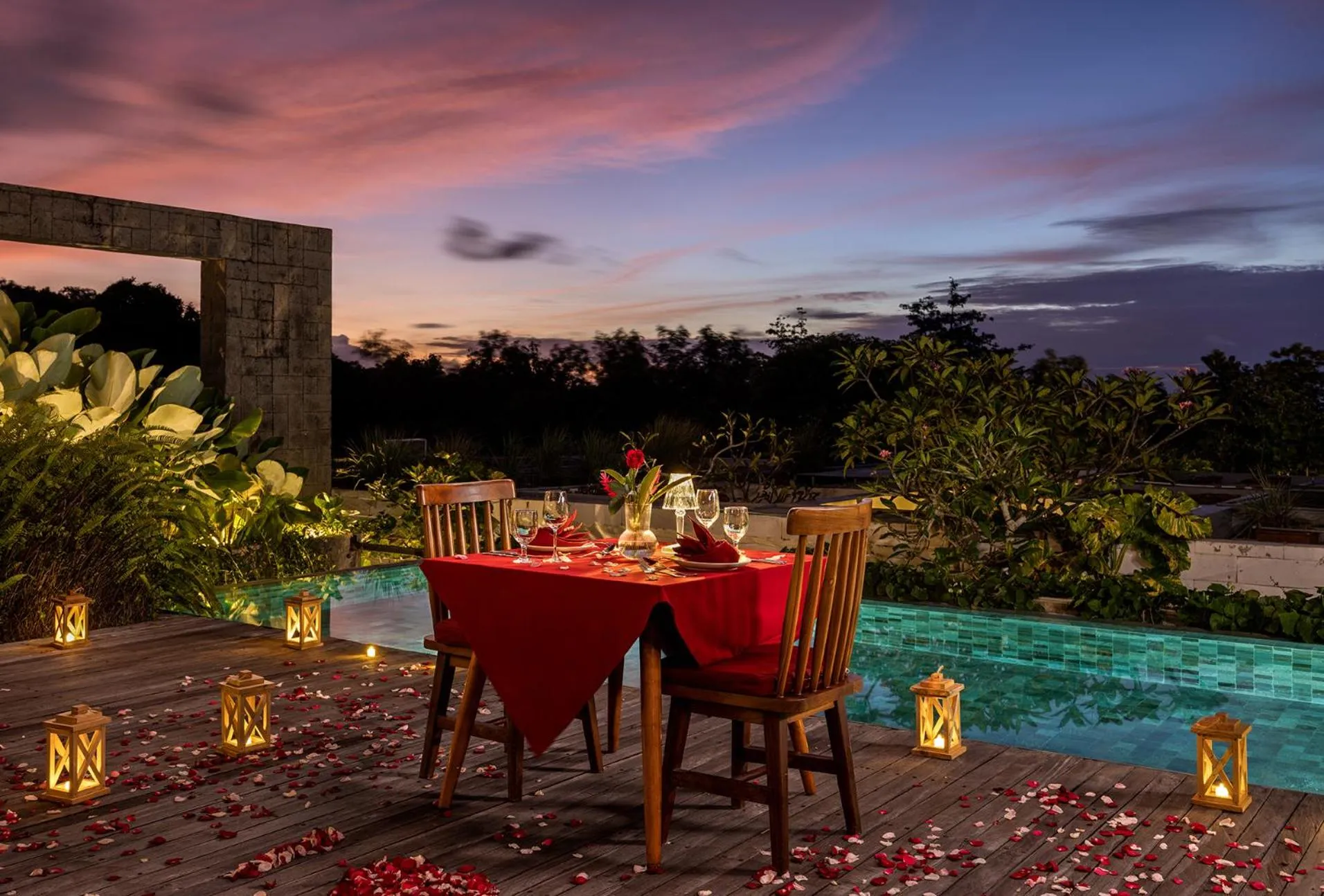 Dining area in Hideaway Villas Bali - Uluwatu by Kanaan Hospitality