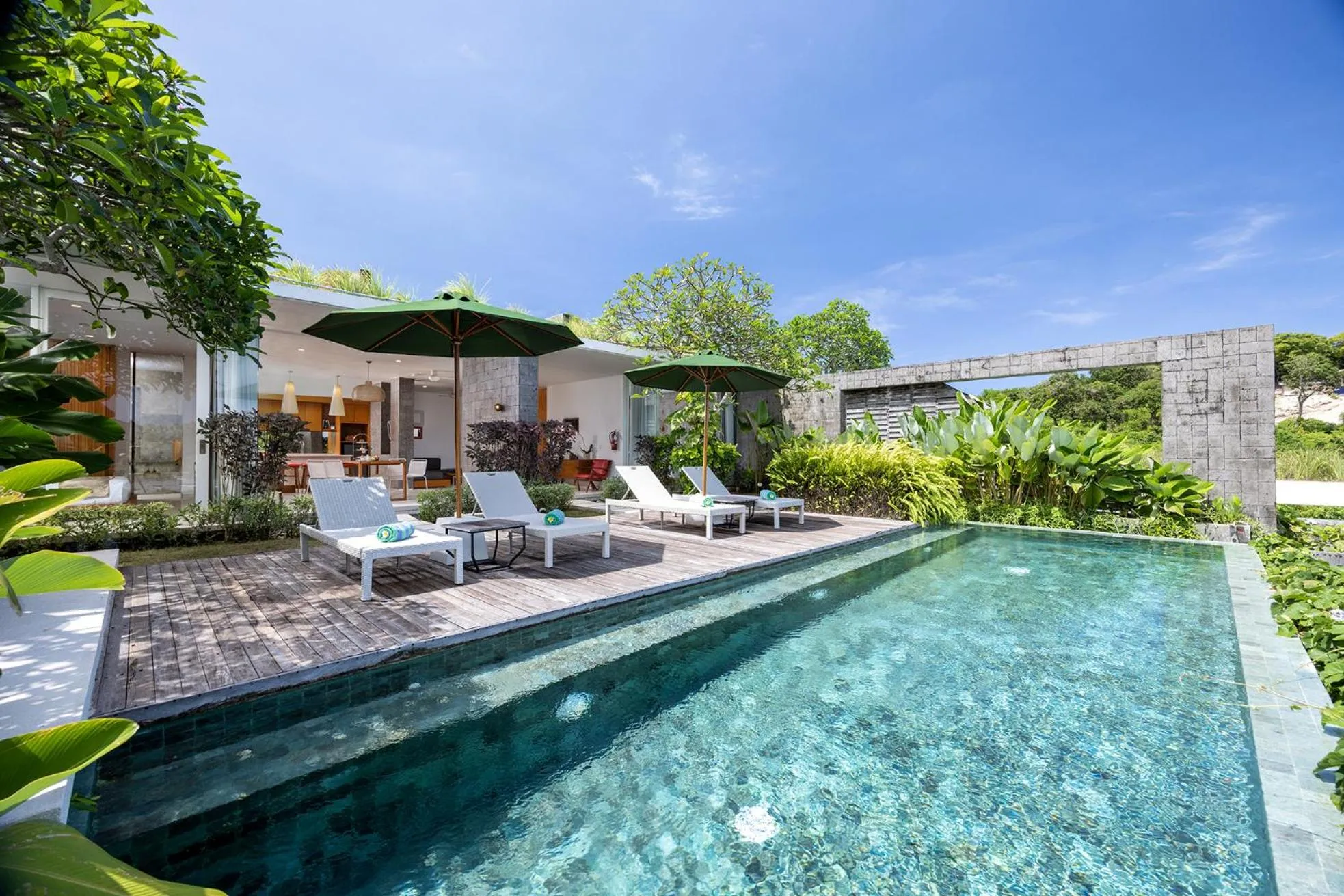 Swimming pool in Hideaway Villas Bali - Uluwatu by Kanaan Hospitality