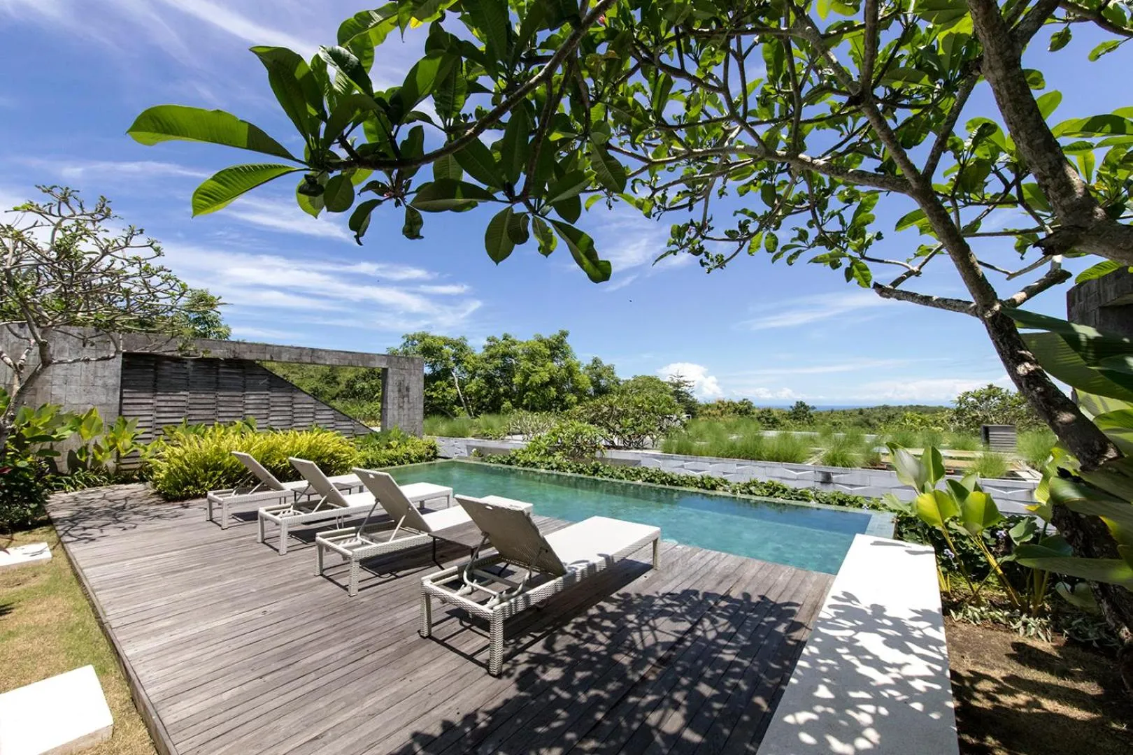 Pool view in Hideaway Villas Bali - Uluwatu by Kanaan Hospitality