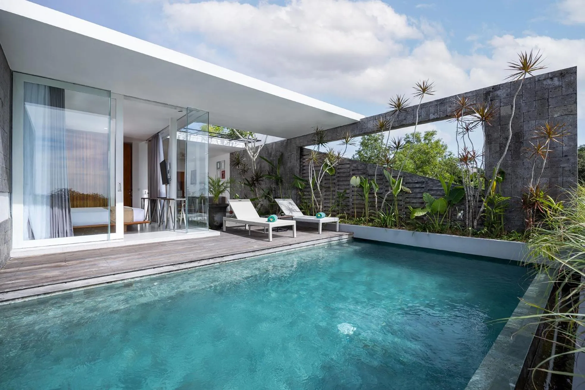 Swimming pool in Hideaway Villas Bali - Uluwatu by Kanaan Hospitality