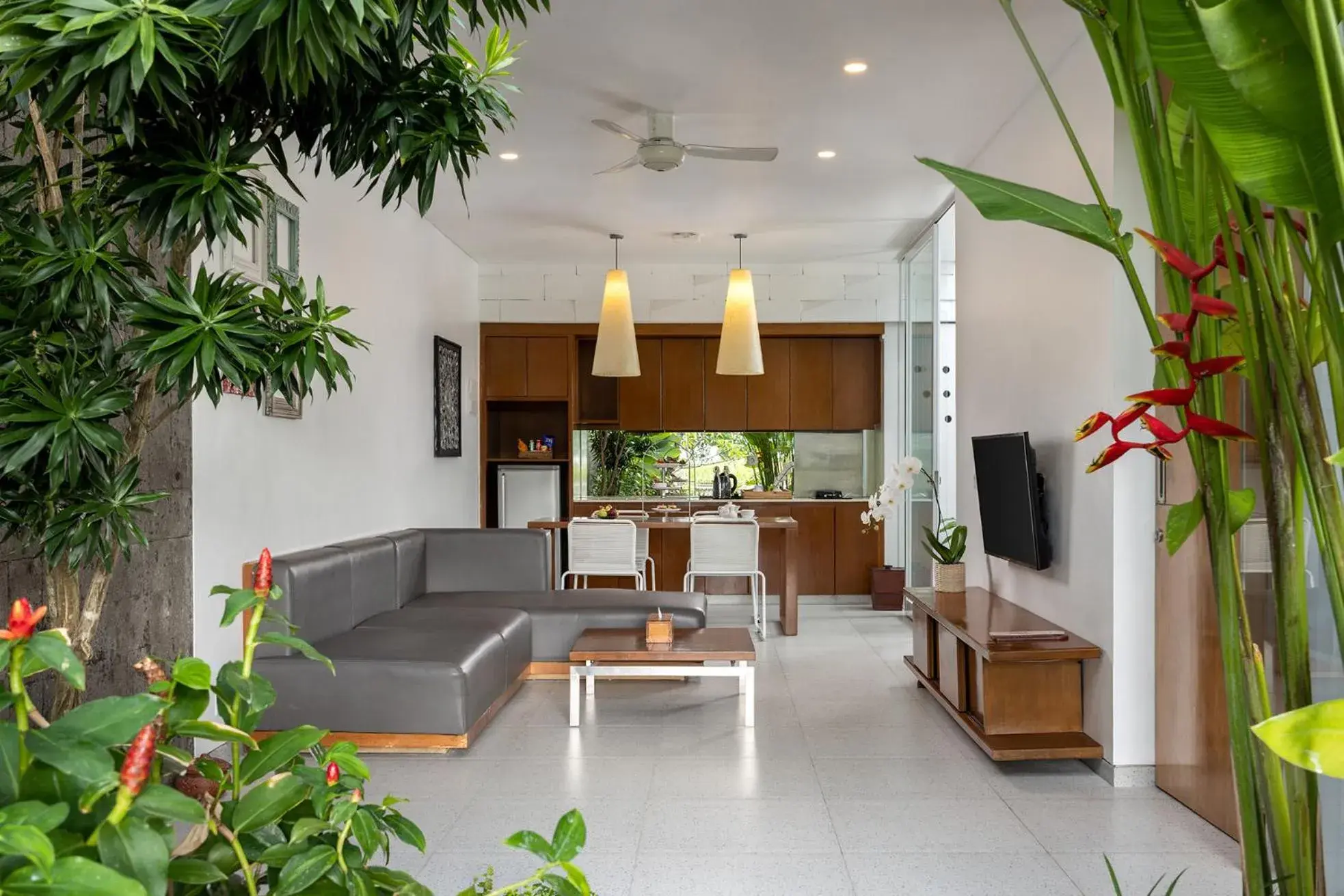 Living room in Hideaway Villas Bali - Uluwatu by Kanaan Hospitality Living room in Hideaway Villas Bali - Uluwatu by Kanaan Hospitality