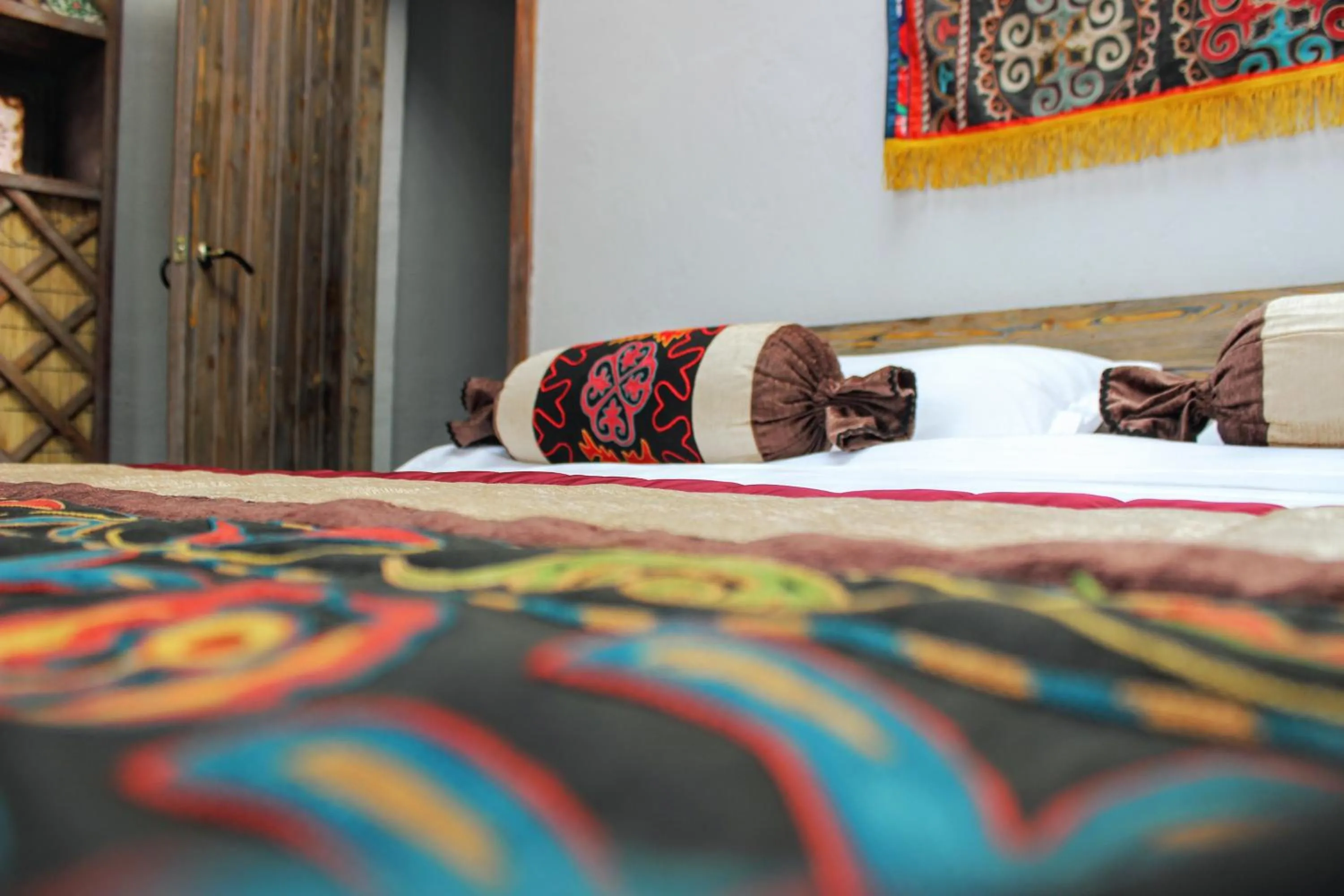 Bed in Eco Resort Kara Bulak