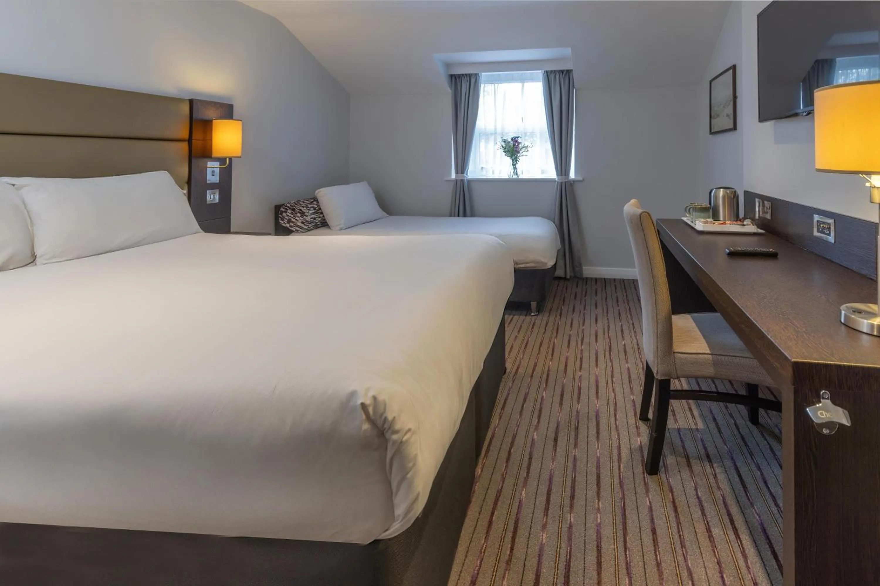 Bedroom, Bed in Best Western Leicester Oadby
