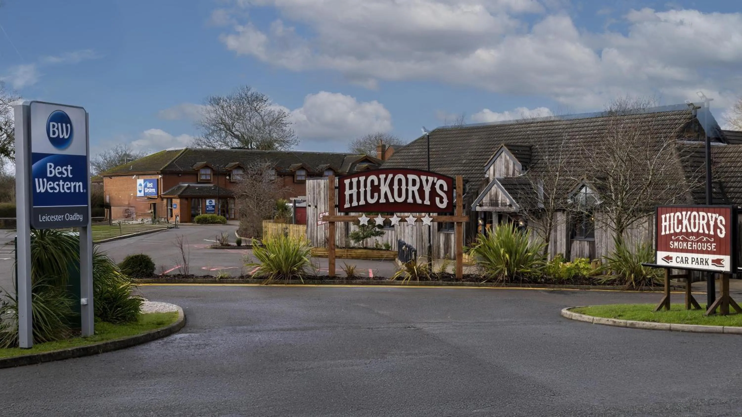 Property building in Best Western Leicester Oadby