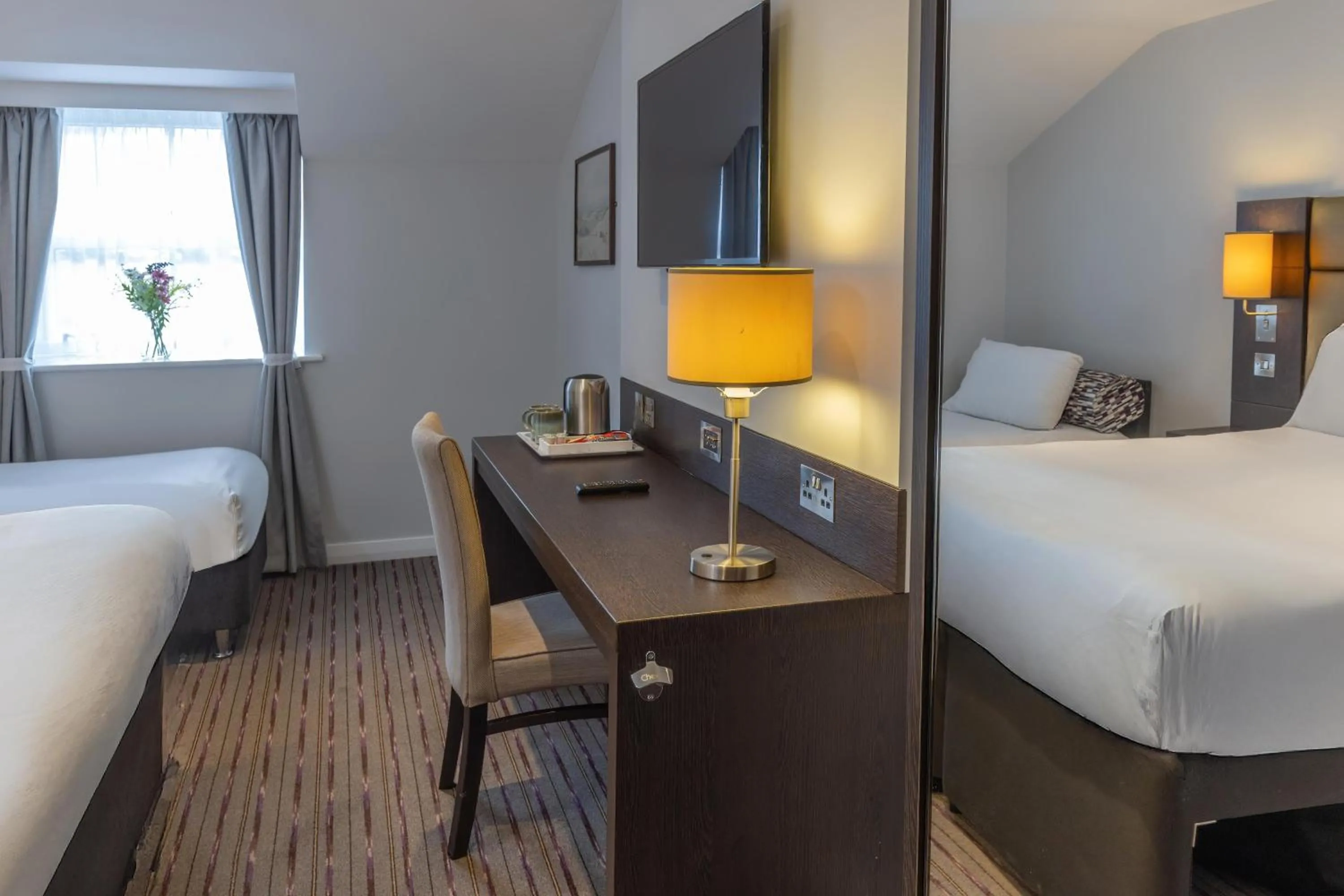 Bedroom, Bed in Best Western Leicester Oadby