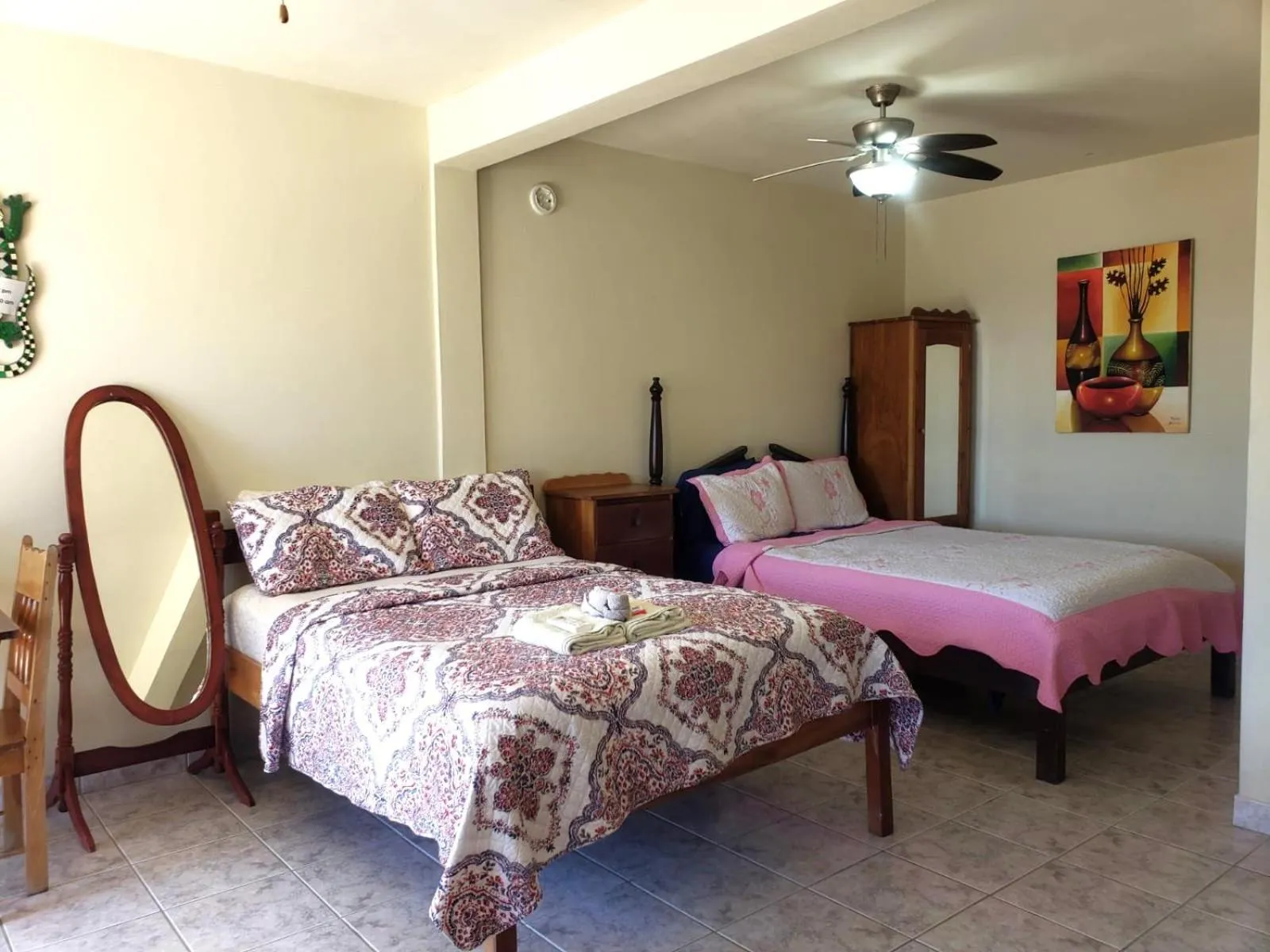 Bed in Beach Side Condos Caye Caulker by CCVH