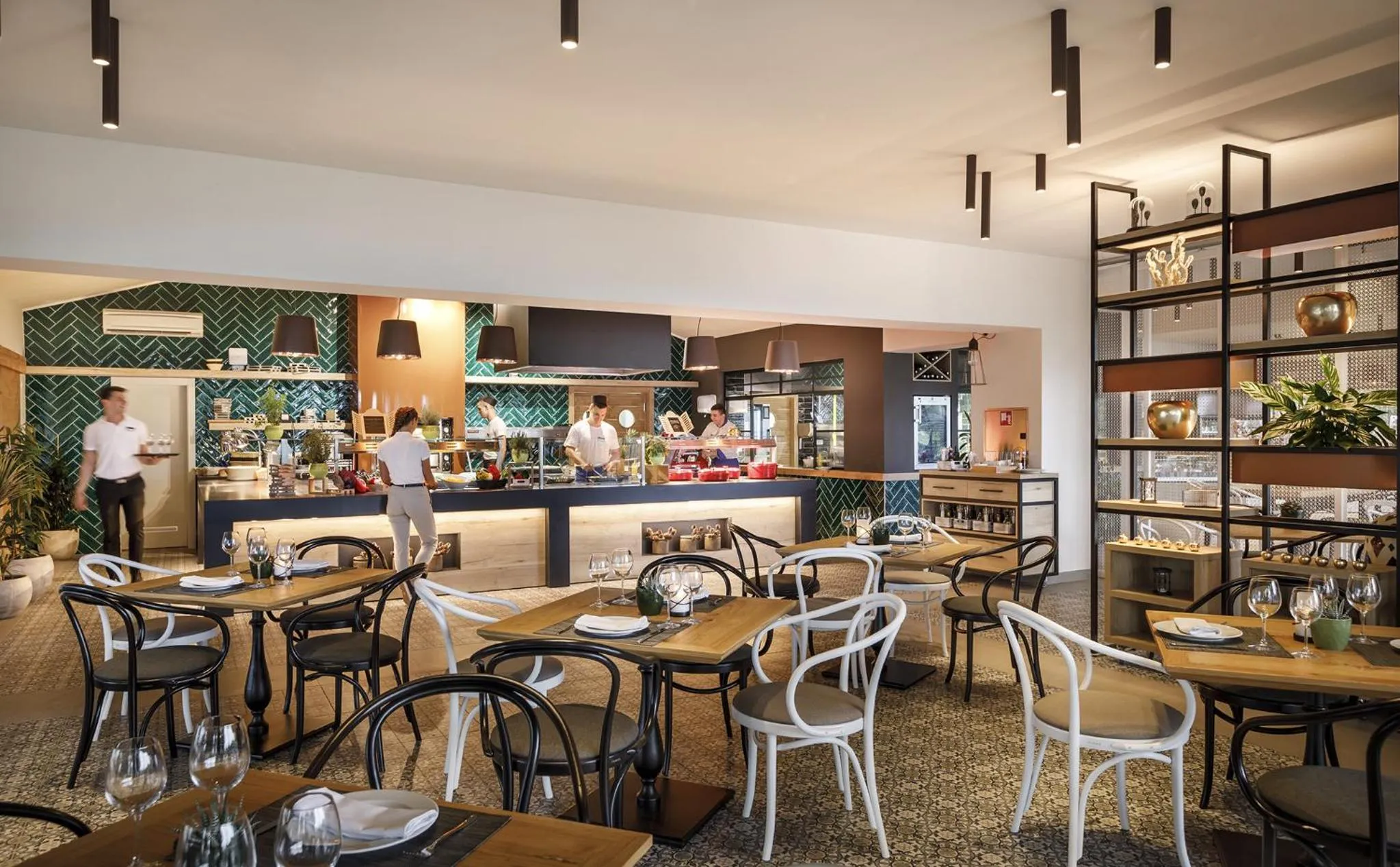 Restaurant/places to eat in Aminess Maravea Camping Resort Holiday Homes - Premium