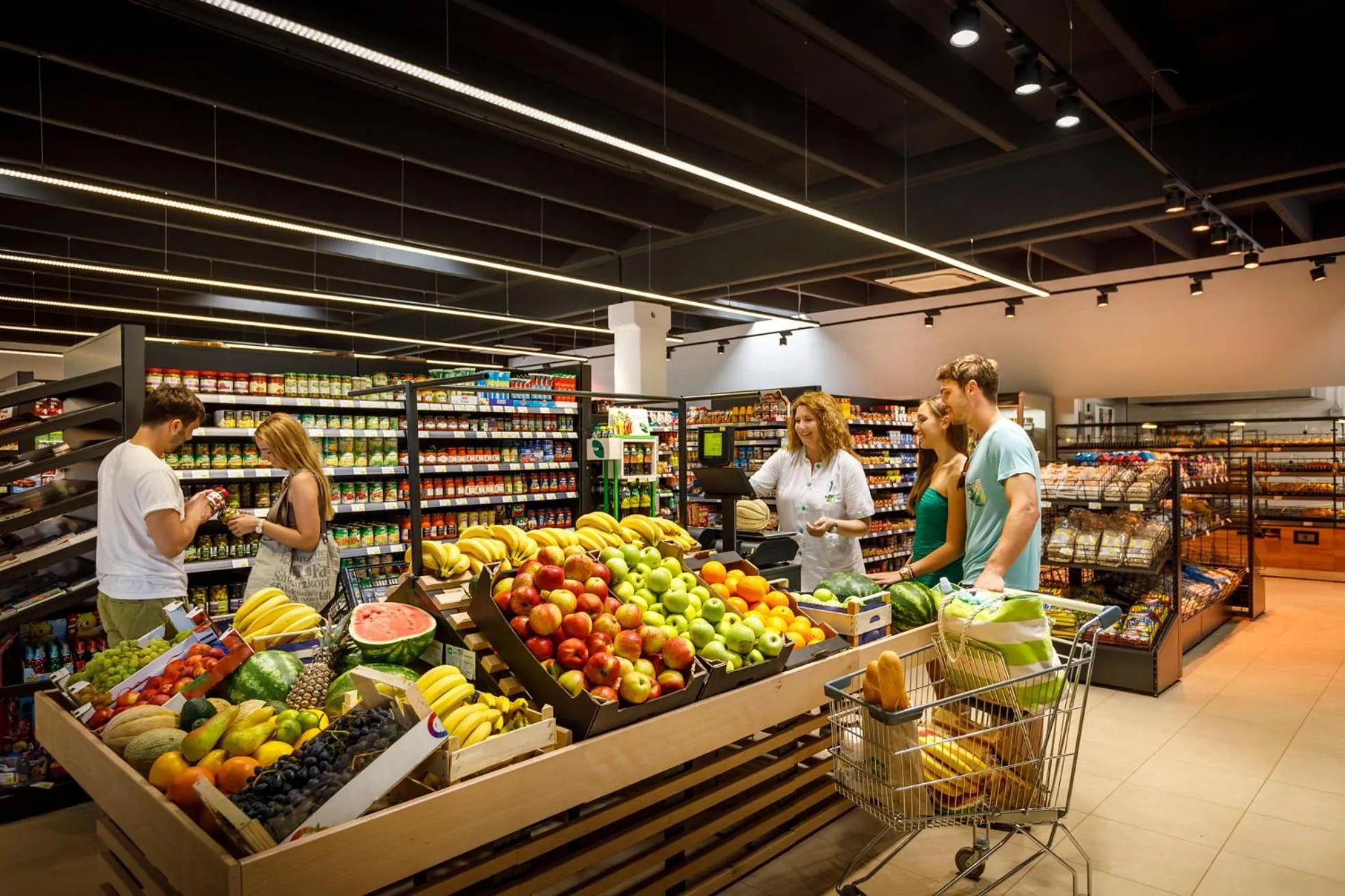 Supermarket/grocery shop in Aminess Maravea Camping Resort Holiday Homes - Premium