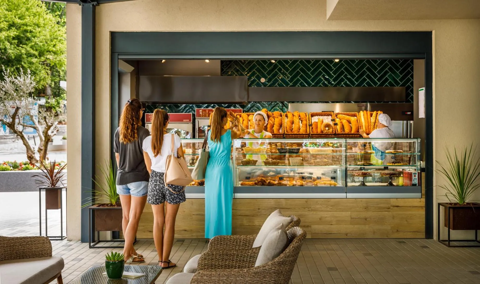 Food and drinks in Aminess Maravea Camping Resort Holiday Homes - Premium