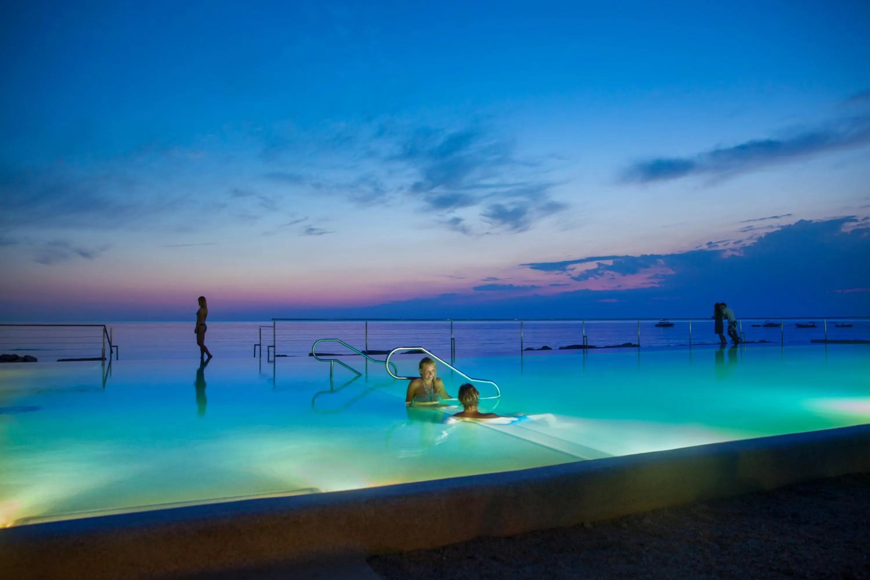 Swimming pool in Aminess Maravea Camping Resort Holiday Homes - Premium