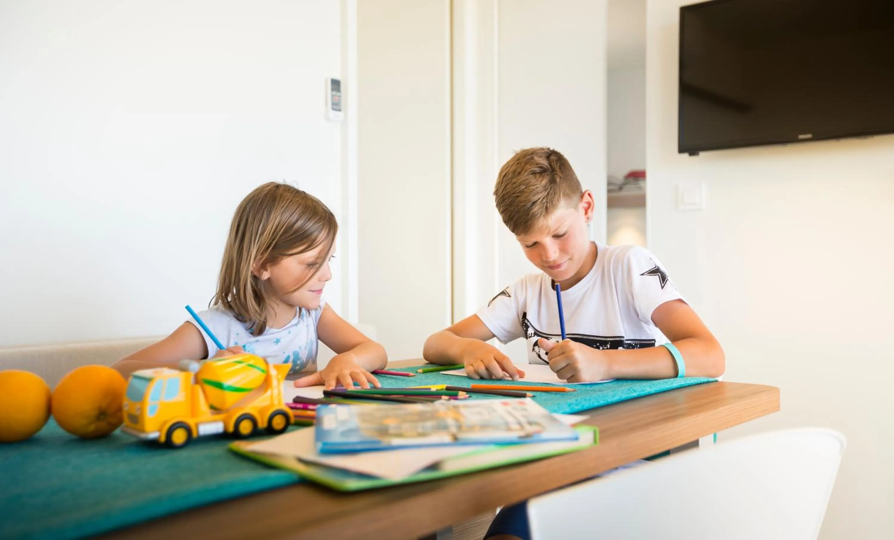 Seating area in Aminess Maravea Camping Resort Holiday Homes - Premium