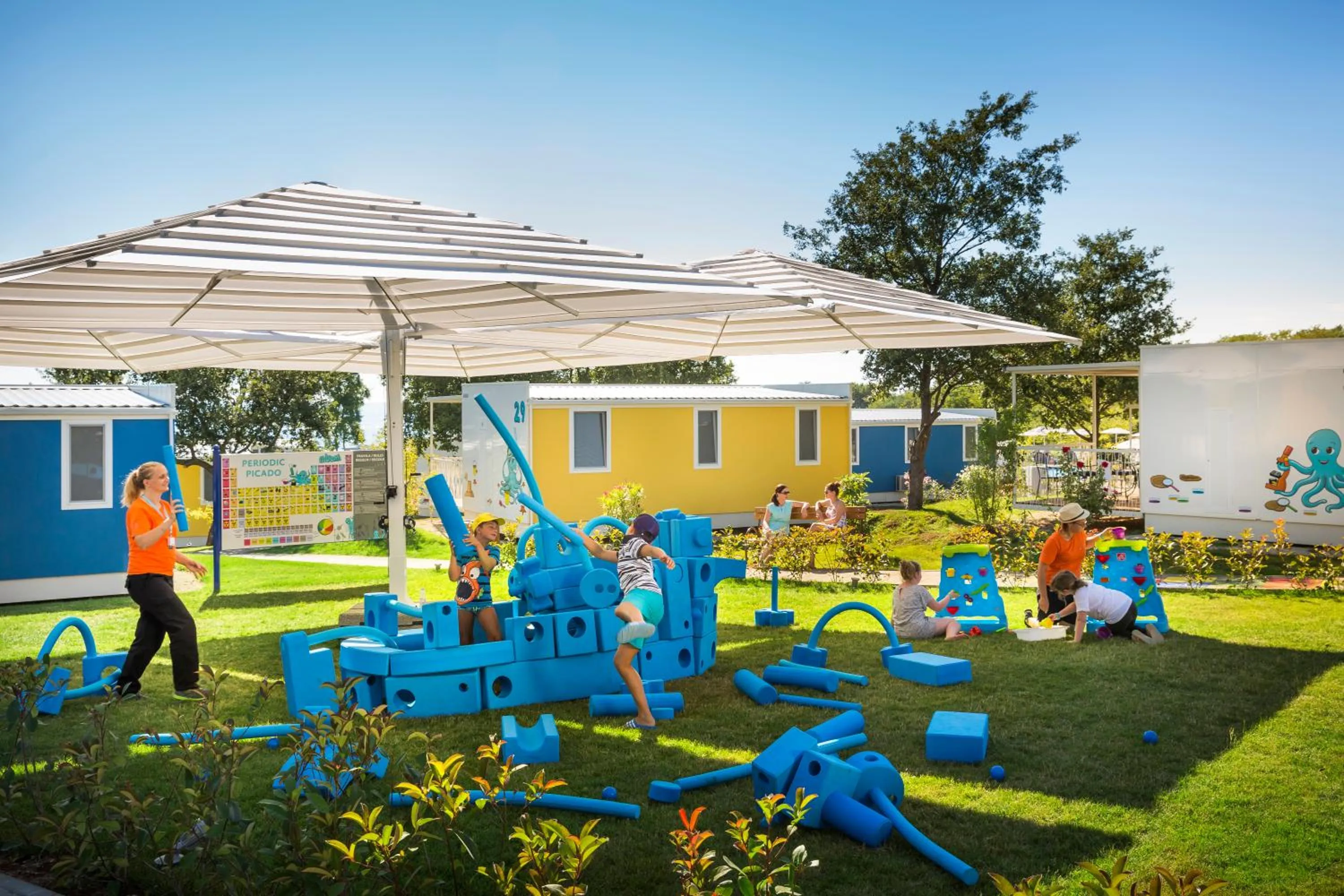 Children play ground in Aminess Maravea Camping Resort Holiday Homes - Premium