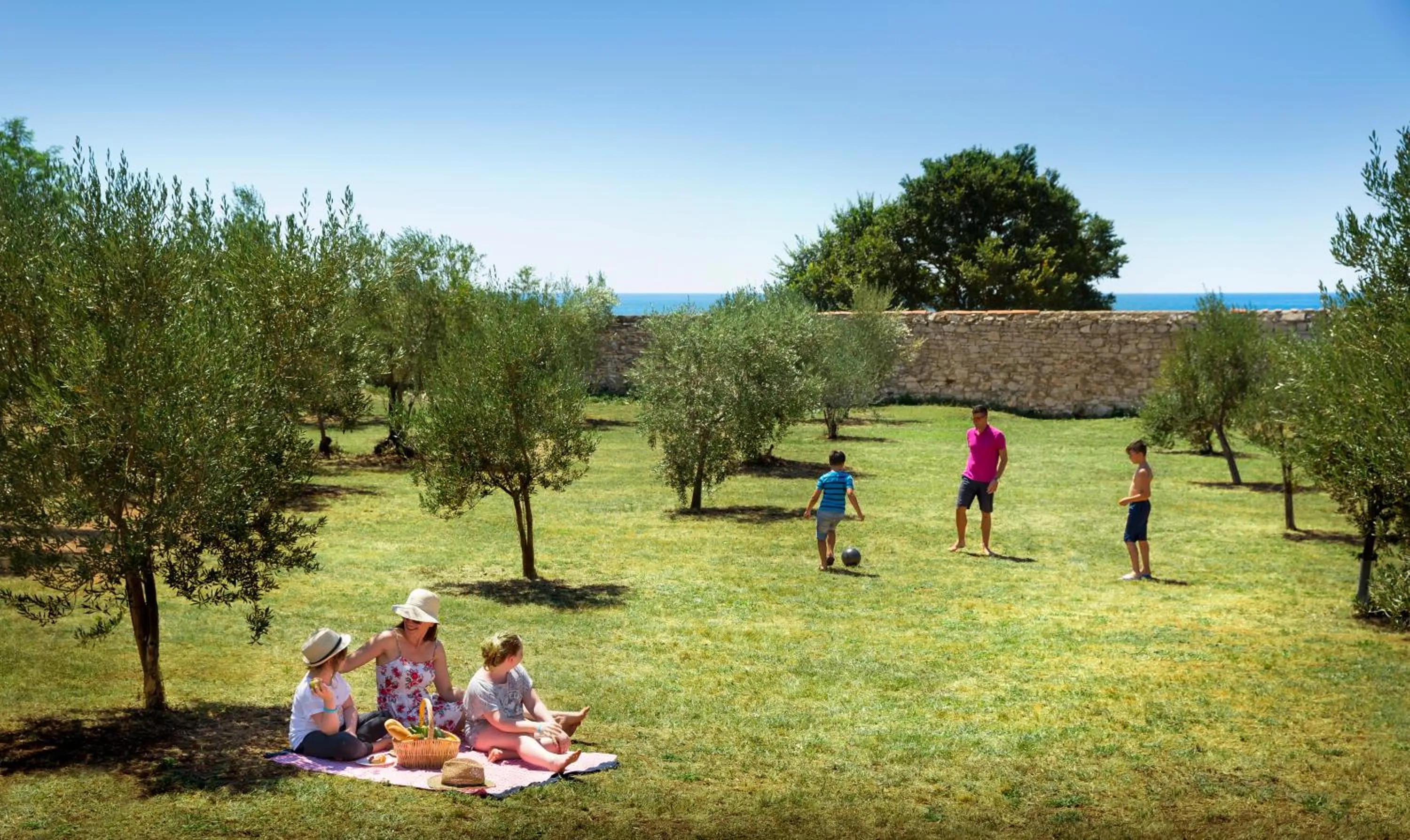 Sea view in Aminess Maravea Camping Resort Holiday Homes - Premium