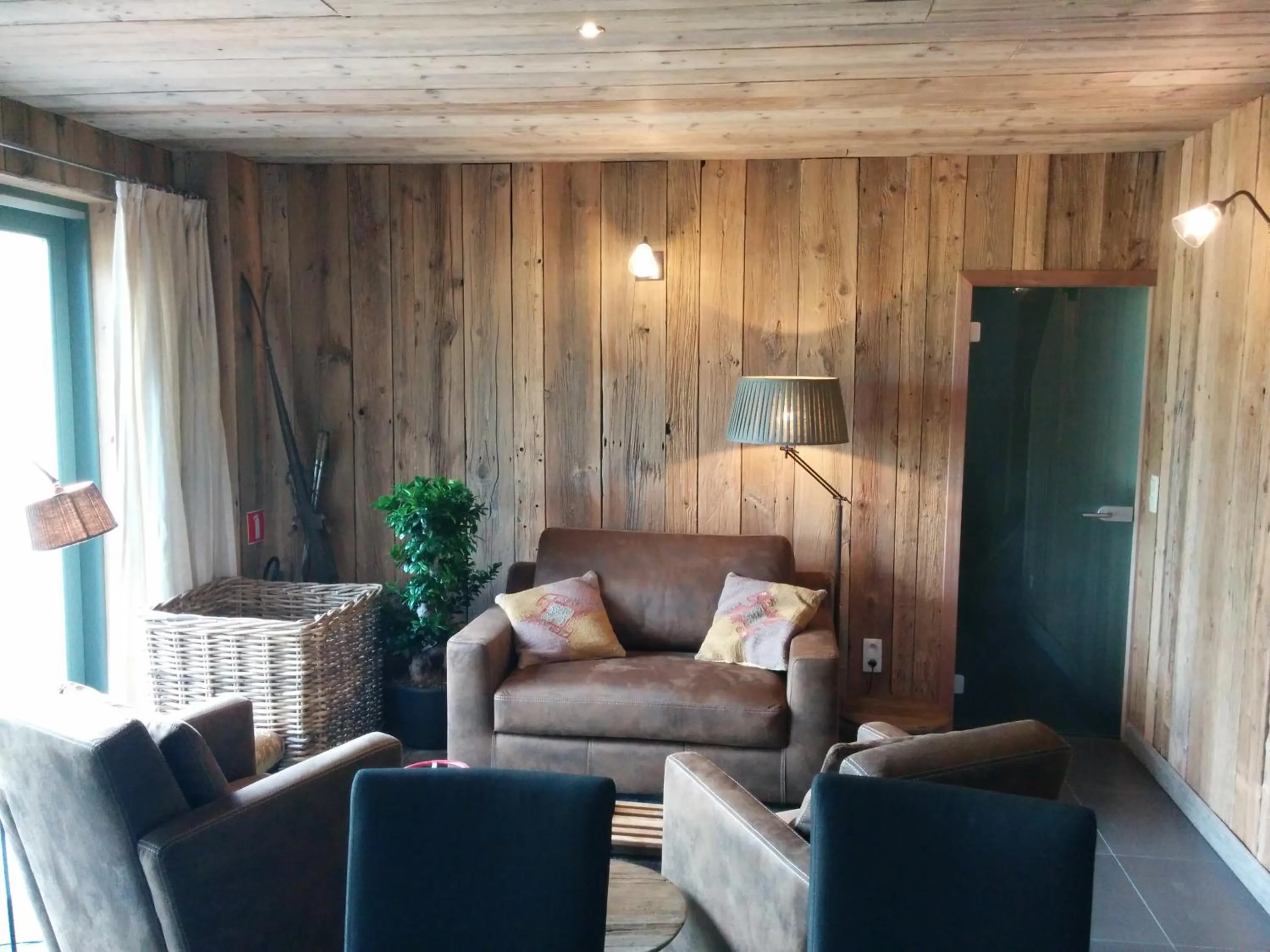 Living room in La Couette de l'Ours