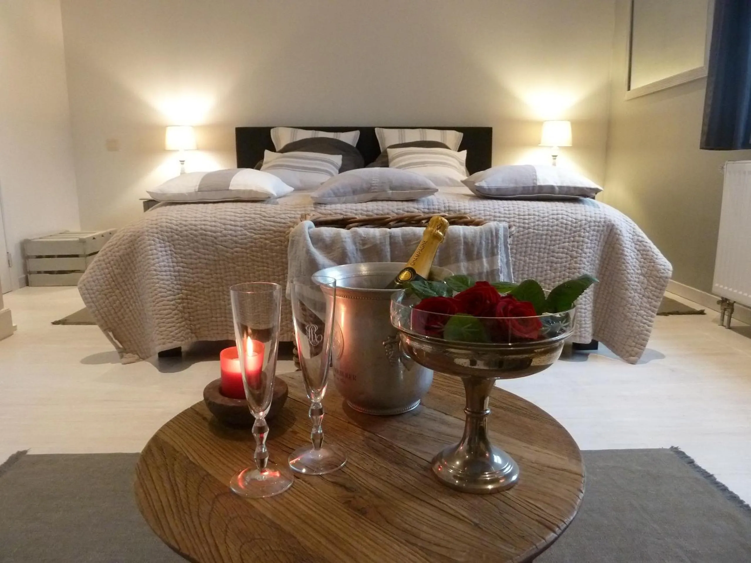 Bedroom, Bed in La Couette de l'Ours