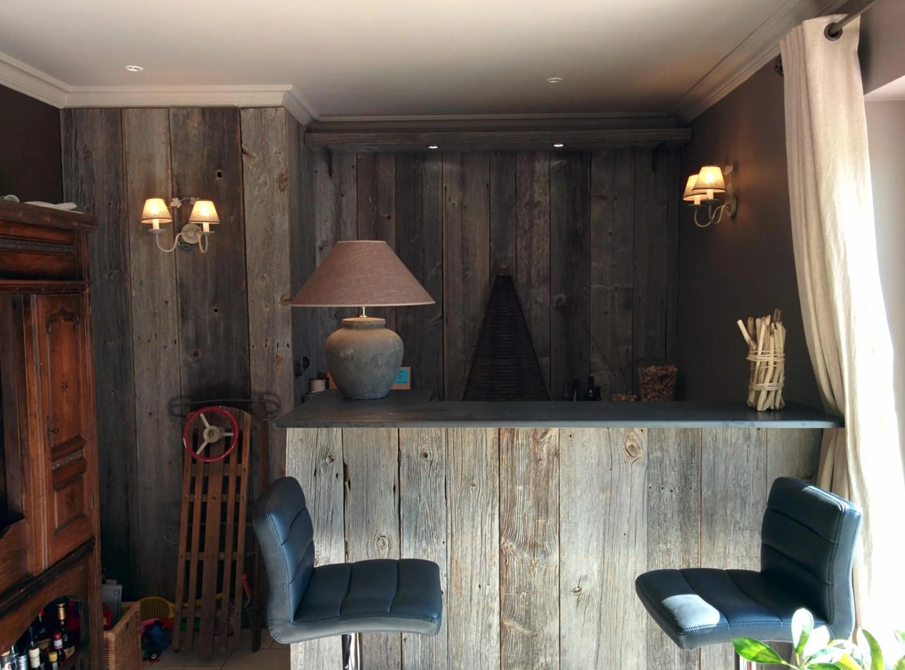 Lobby or reception in La Couette de l'Ours