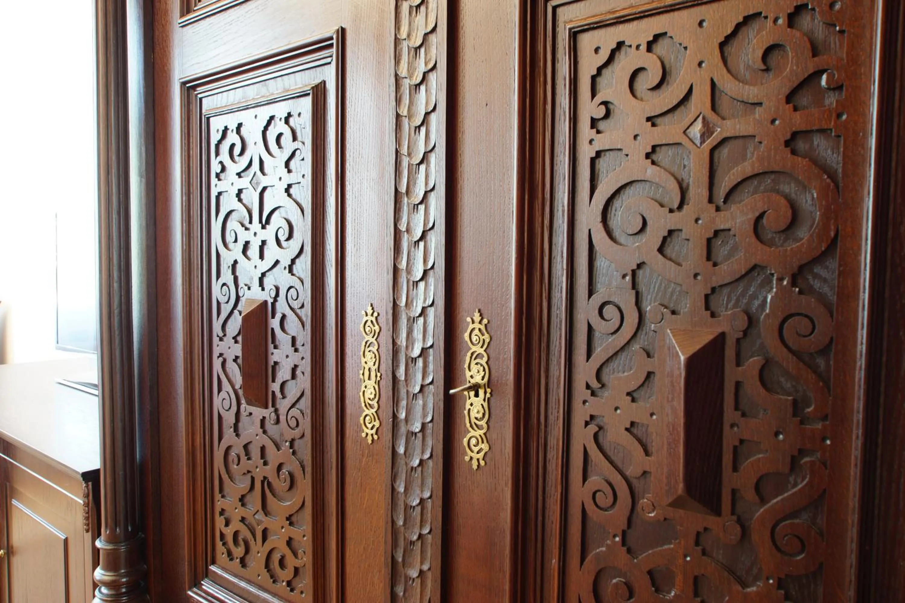 Decorative detail in Villa La Pierre