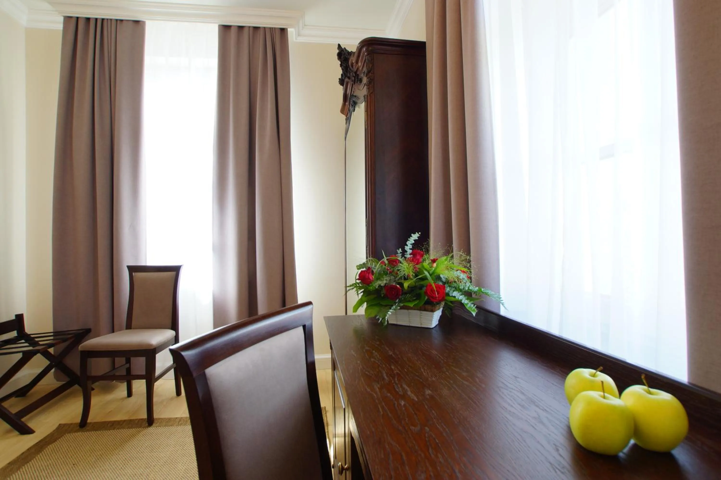 Seating area in Villa La Pierre