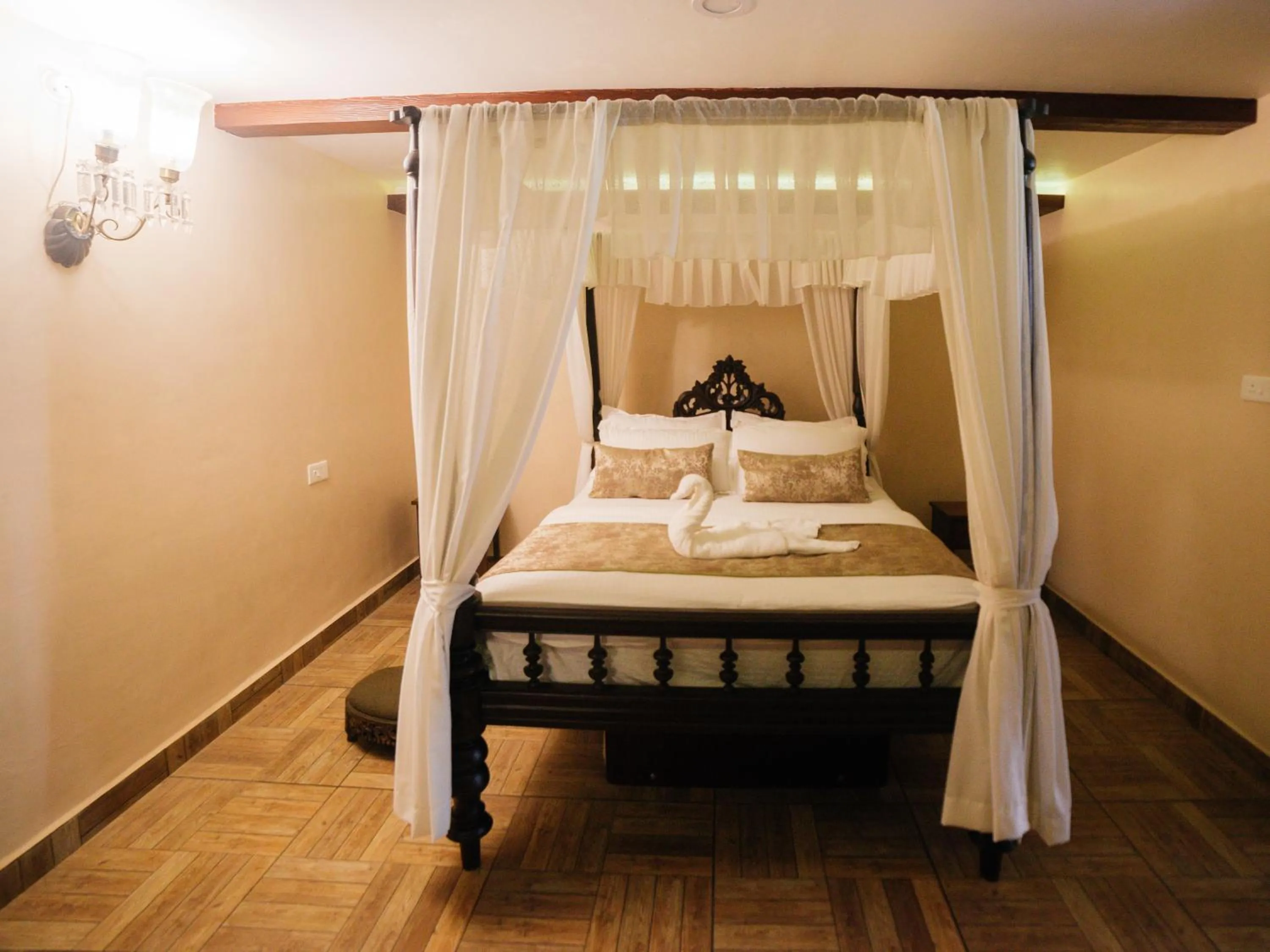 Bed in Casa Menezes - A Heritage Goan Homestay