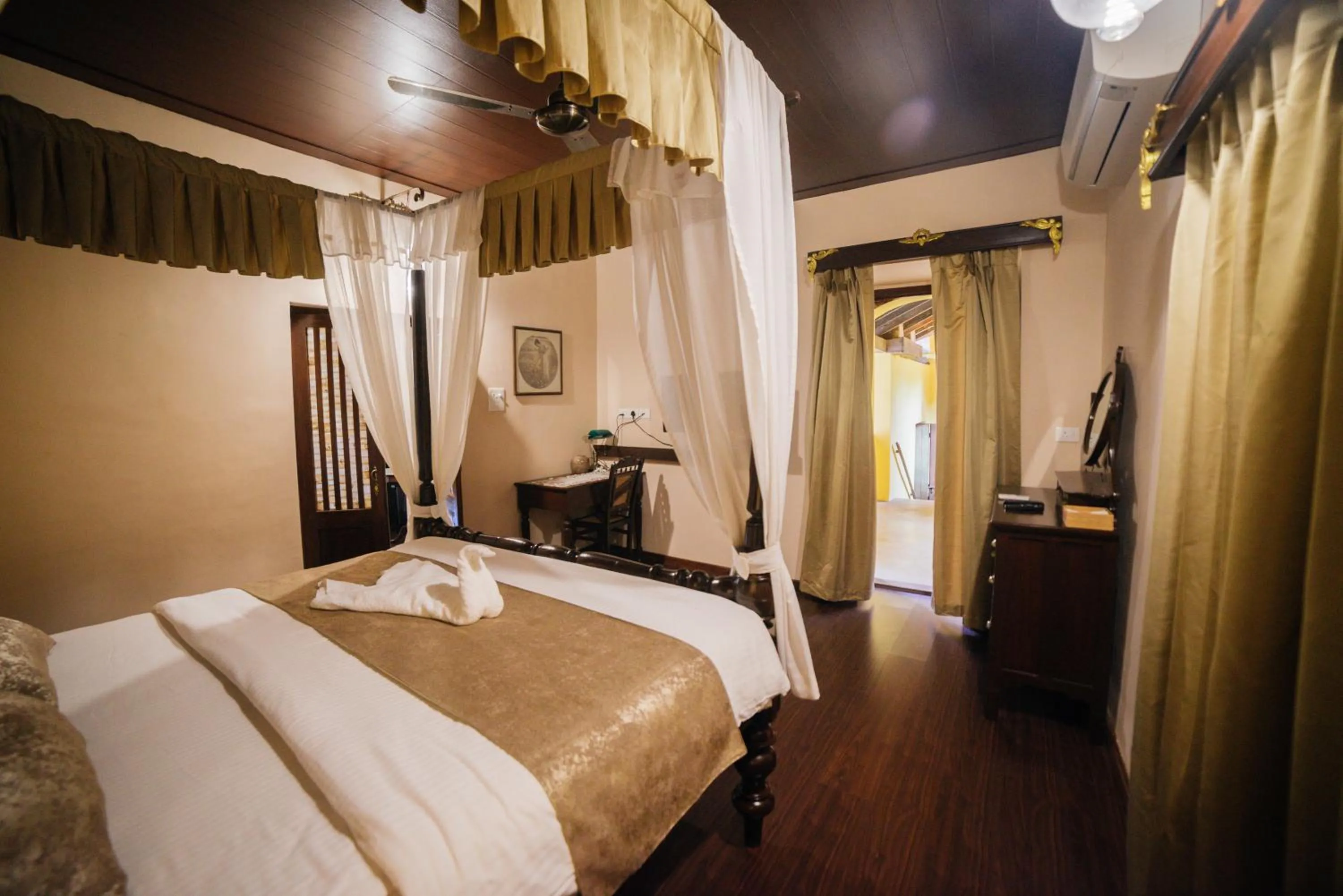 Bed in Casa Menezes - A Heritage Goan Homestay
