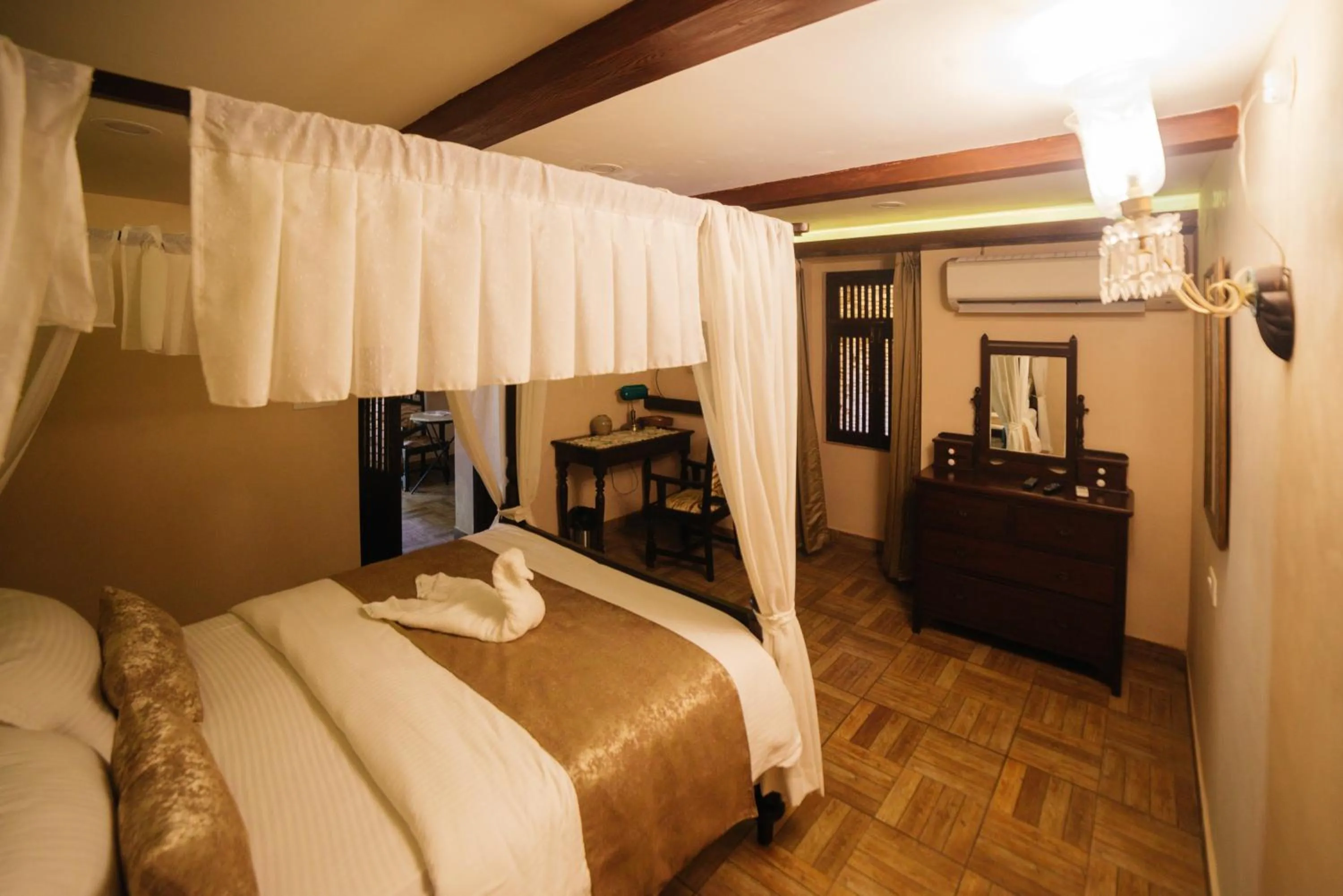 Bed in Casa Menezes - A Heritage Goan Homestay