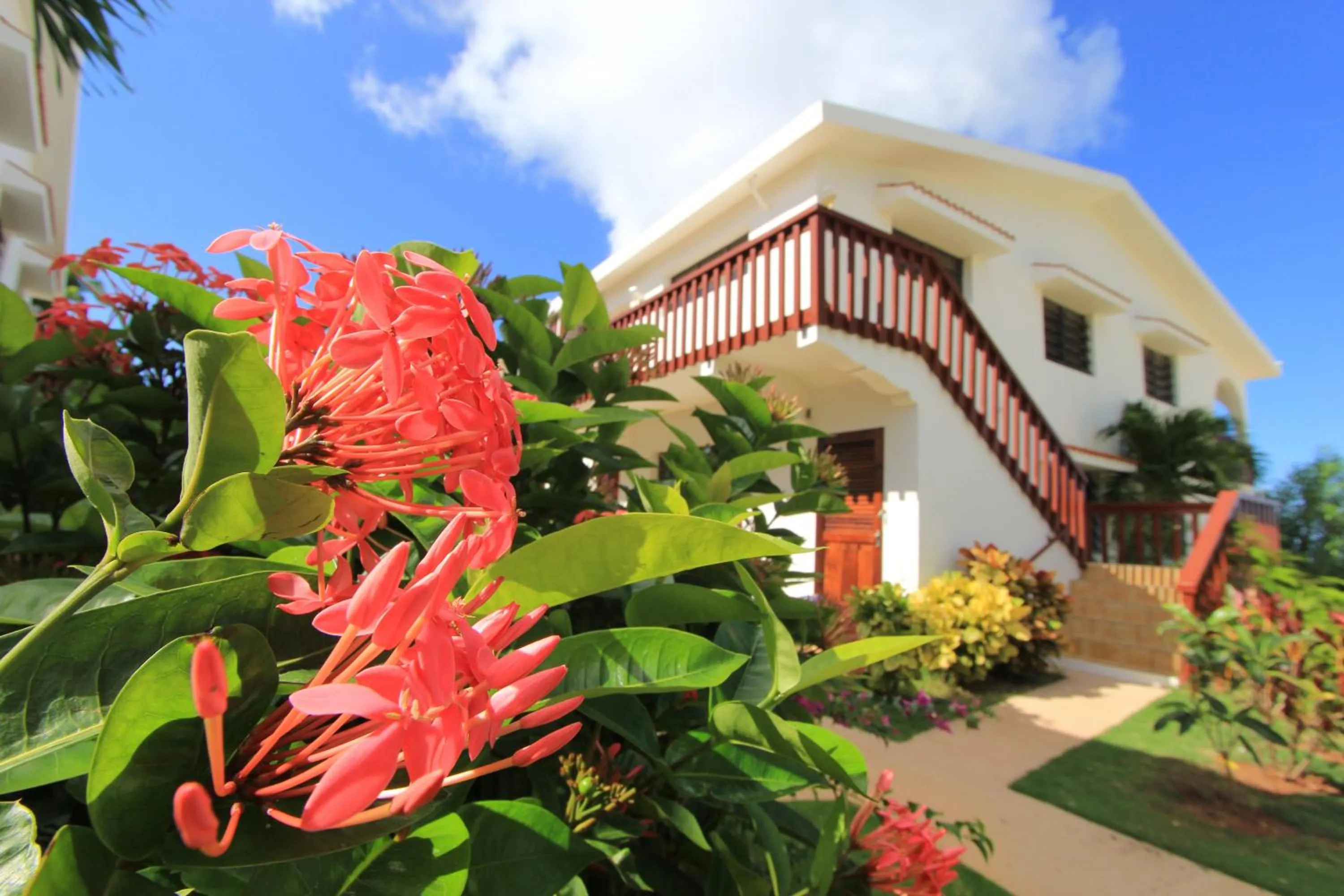 Facade/entrance in Carimar Beach Club