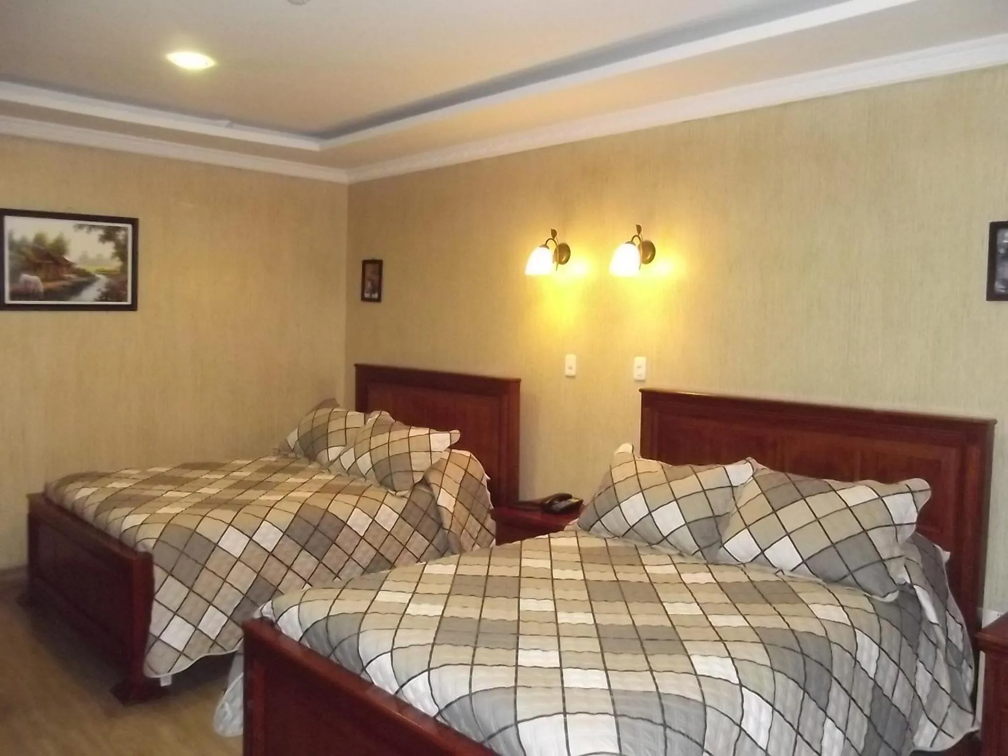 Double Room with Two Double Beds in Hotel Casa Montero